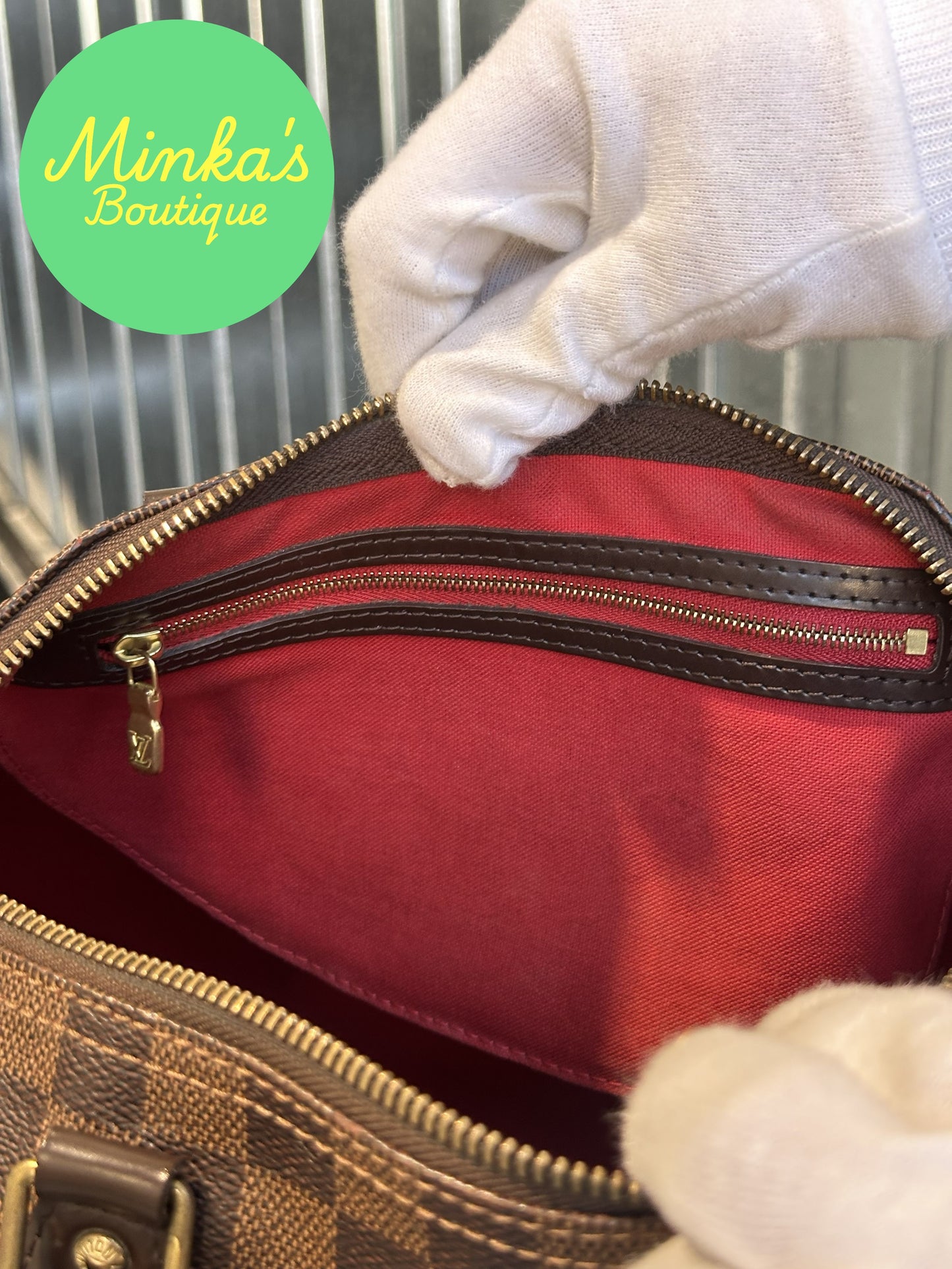 Louis Vuitton Speedy 30 Damier Ebene