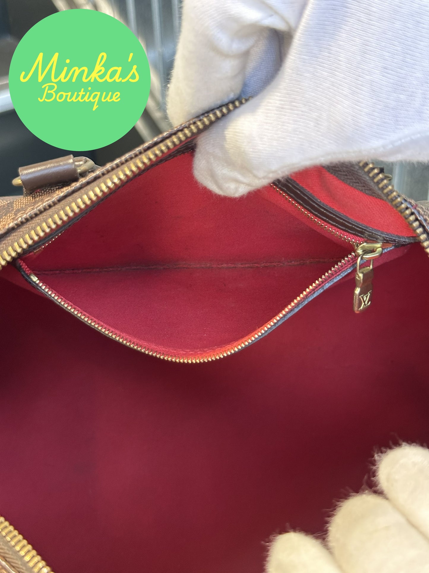 Louis Vuitton Speedy 30 Damier Ebene