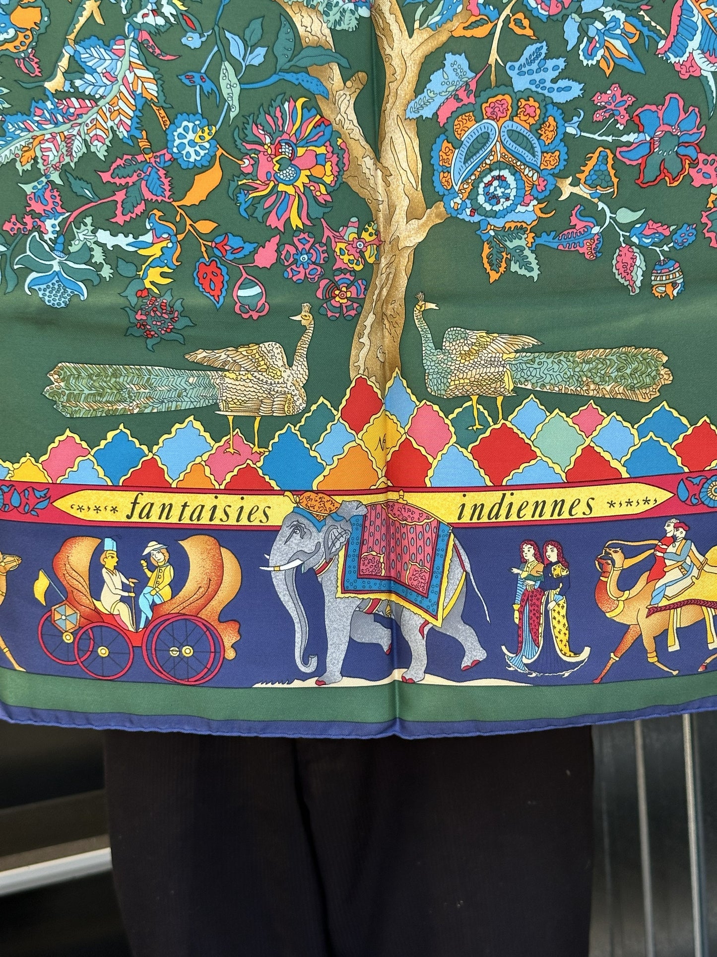 Hermès Fantaisies Indiennes 90cm Silk Scarf