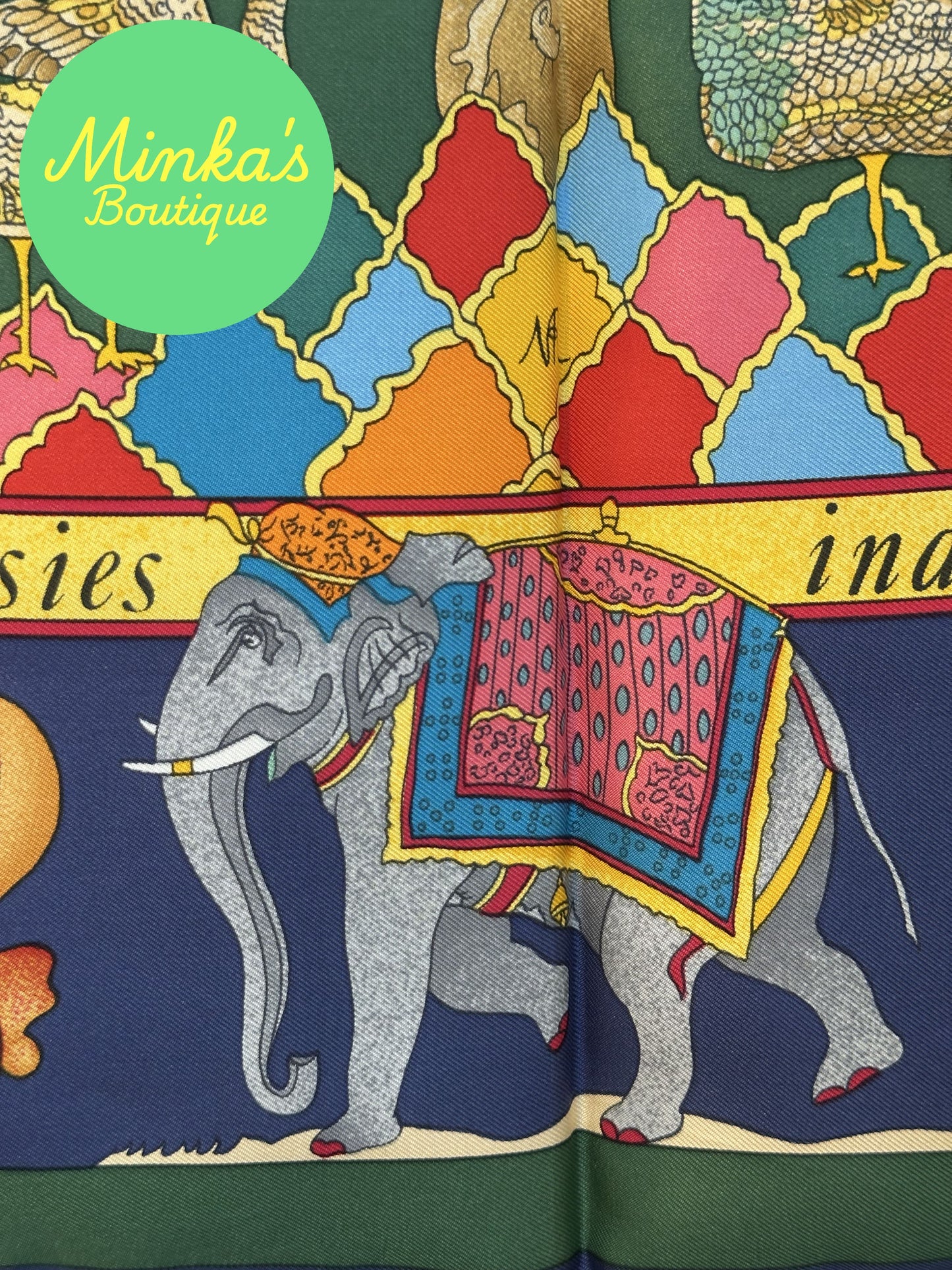 Hermès Fantaisies Indiennes 90cm Silk Scarf