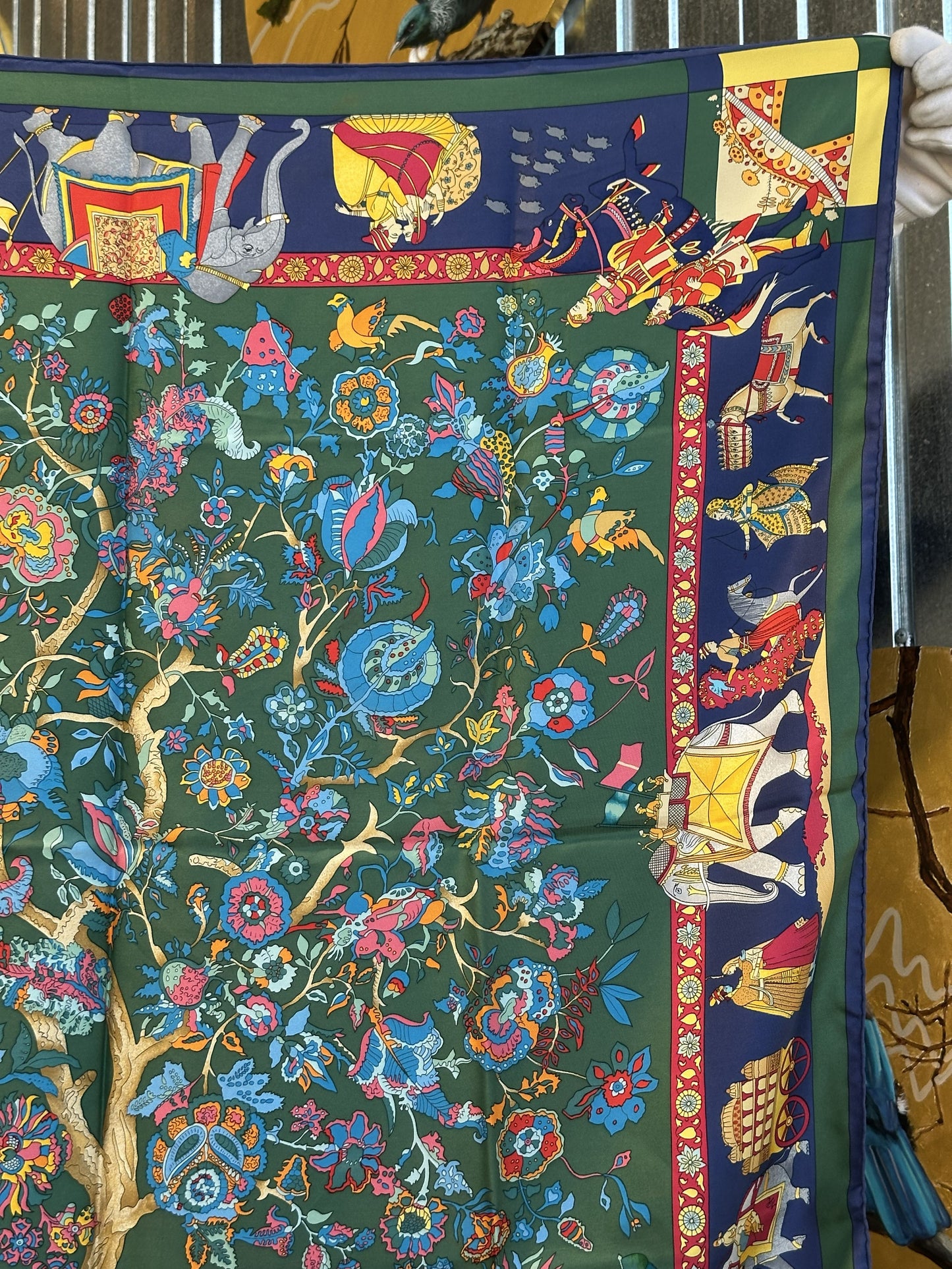 Hermès Fantaisies Indiennes 90cm Silk Scarf