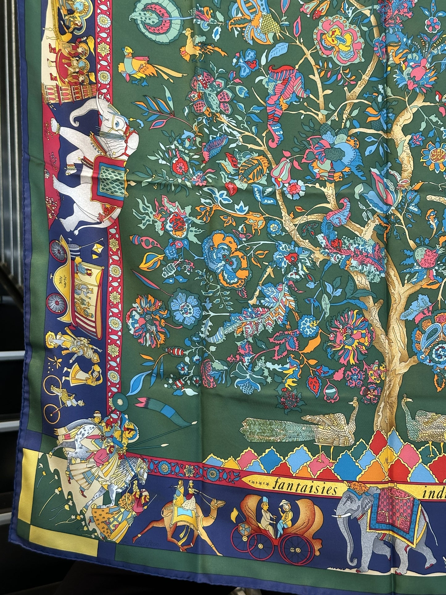 Hermès Fantaisies Indiennes 90cm Silk Scarf