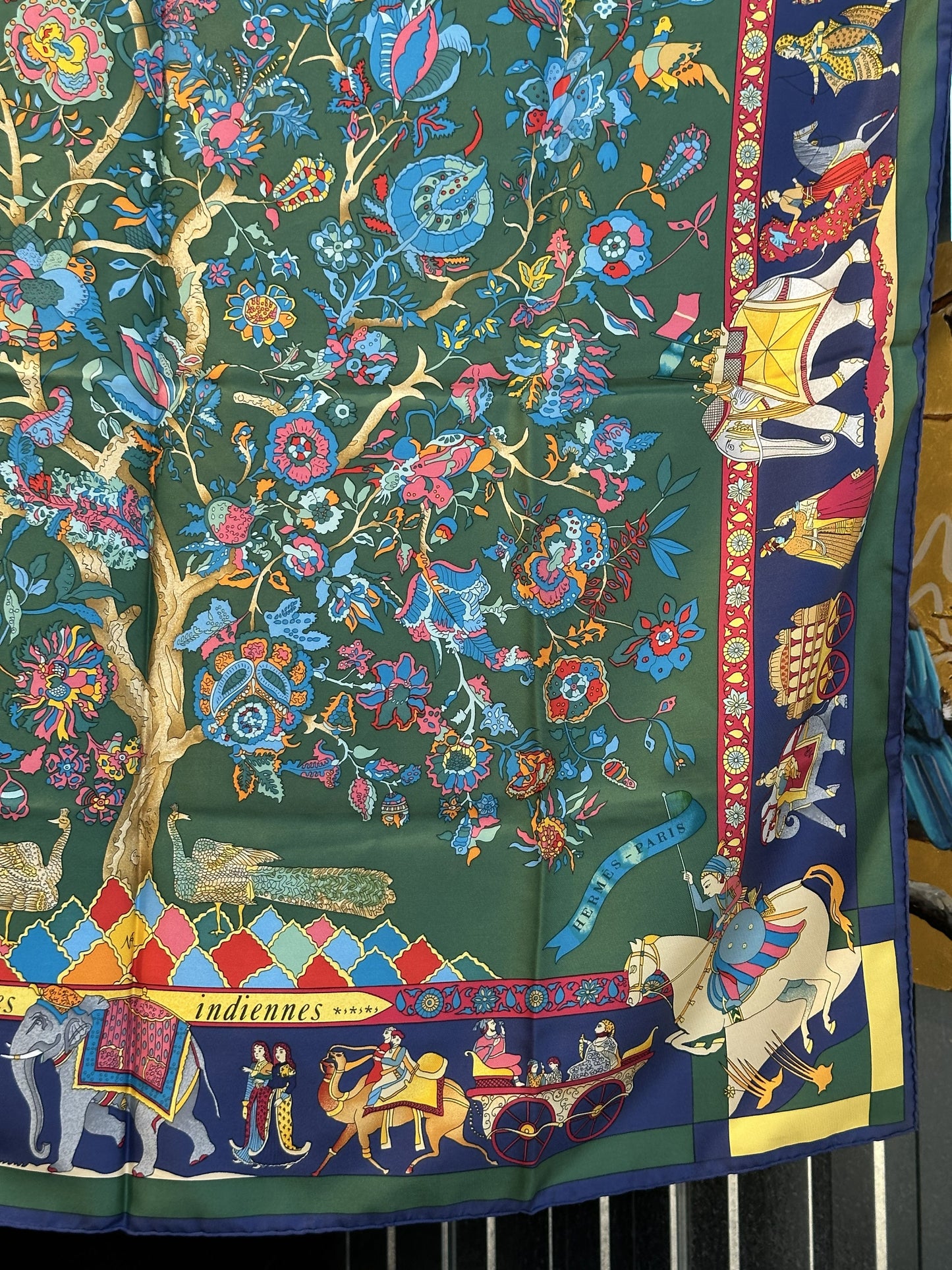Hermès Fantaisies Indiennes 90cm Silk Scarf