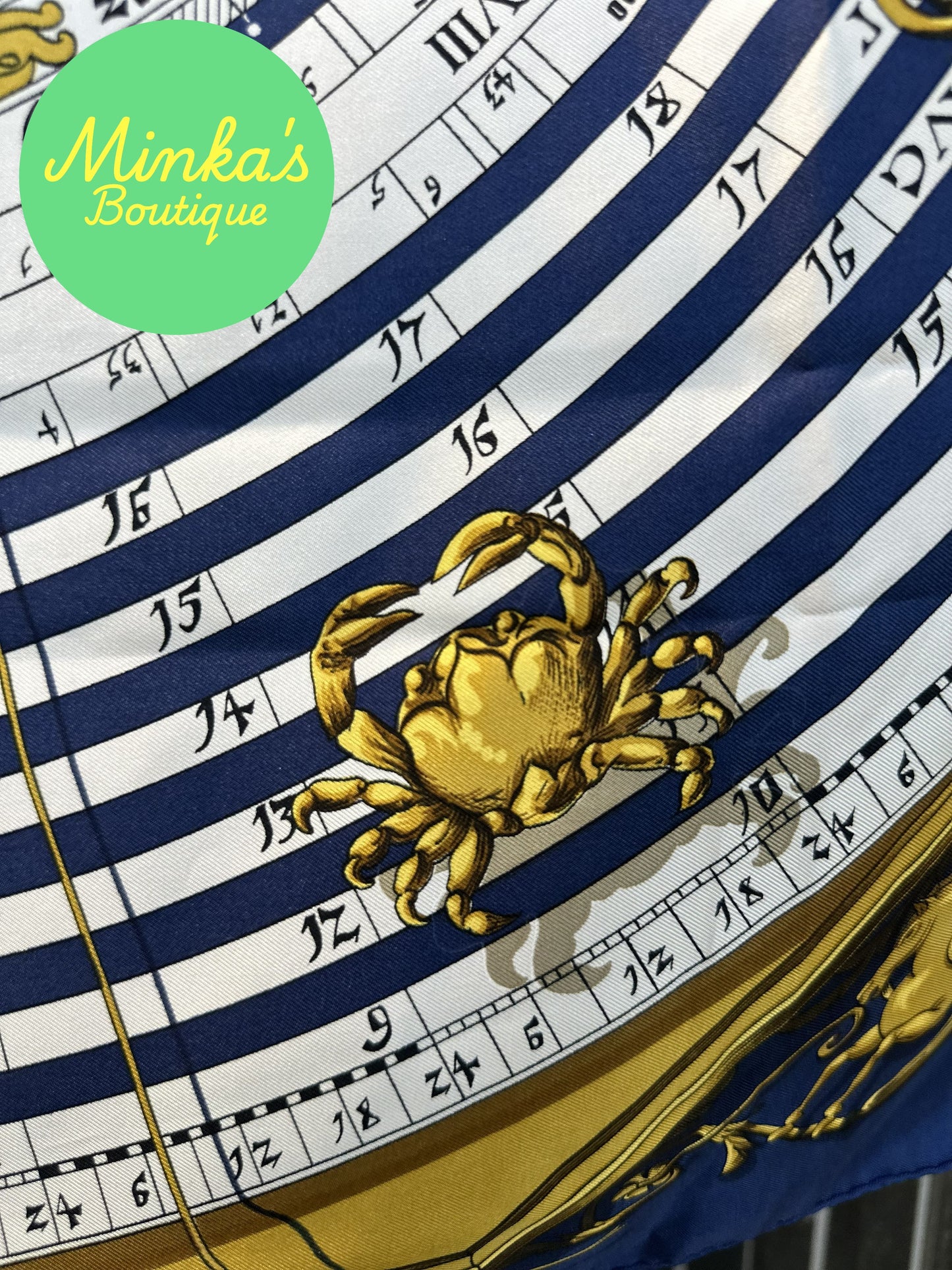 Hermès Astrologie – Dies et Hore 90cm Silk Scarf