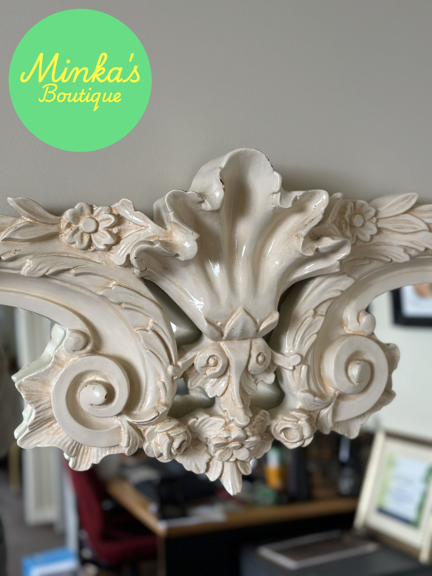 Ornate French Provincial Style Mirror