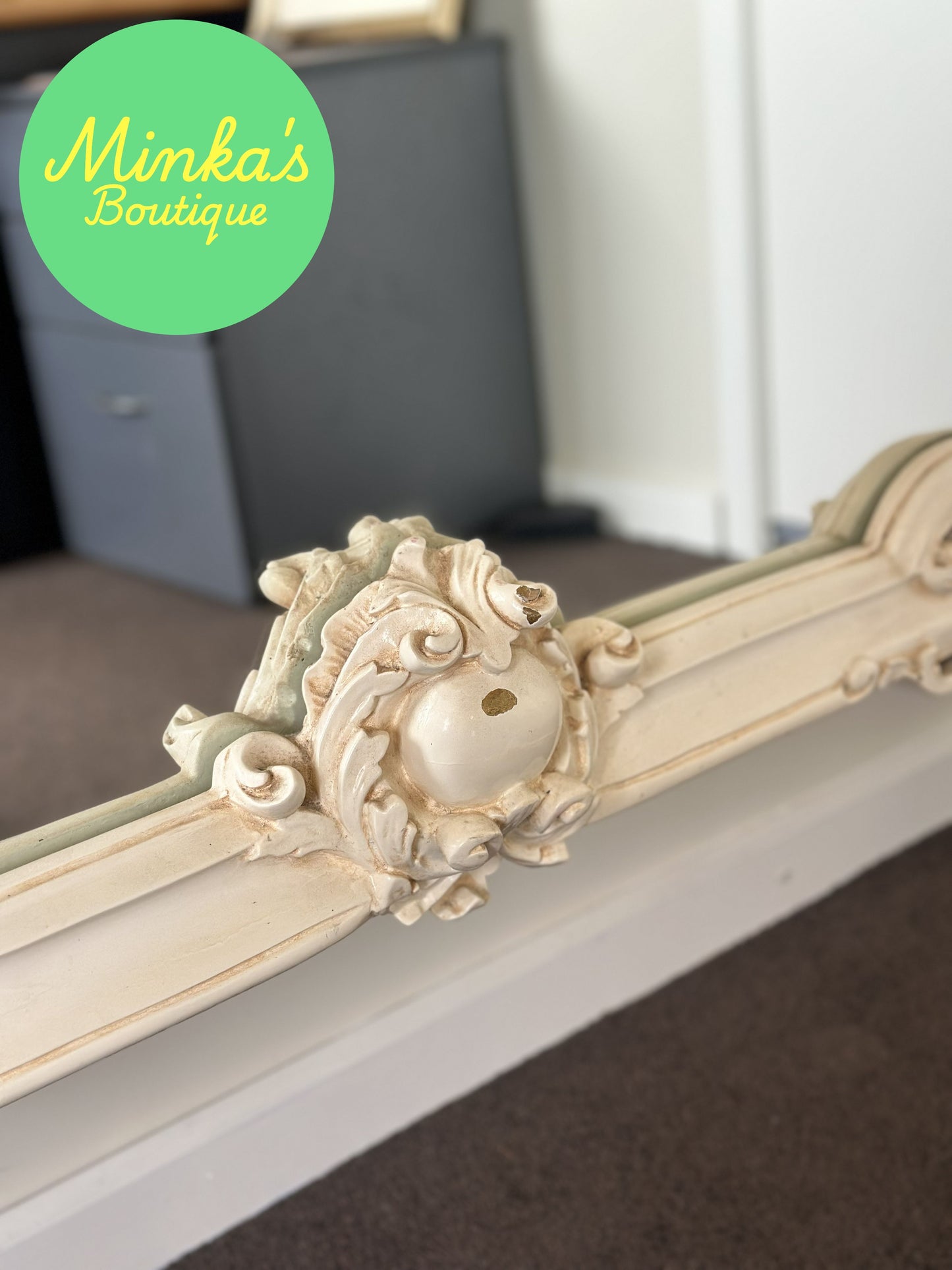 Ornate French Provincial Style Mirror