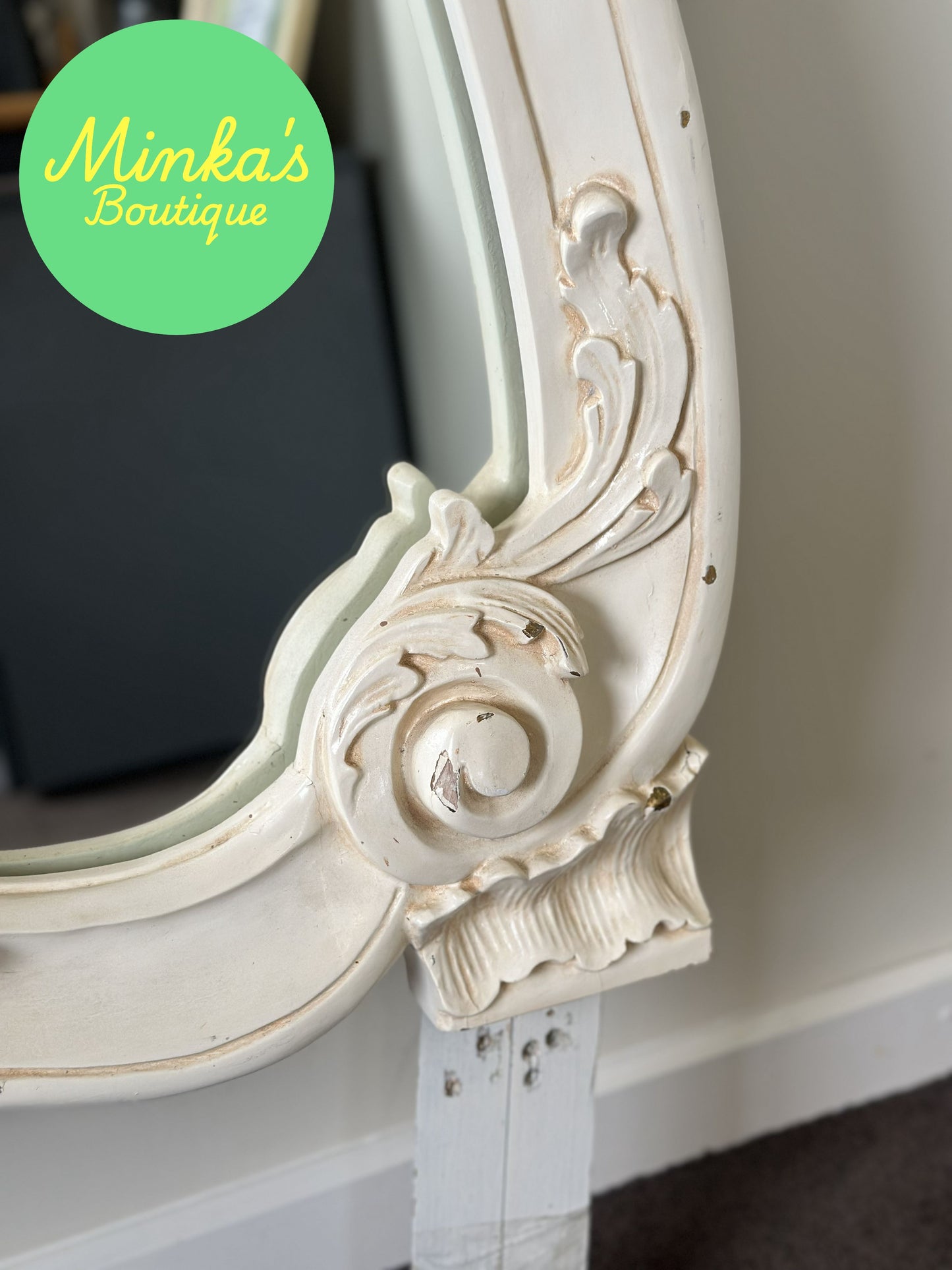 Ornate French Provincial Style Mirror