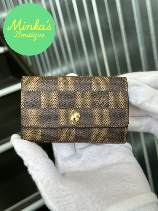 Louis Vuitton Damier Ebene 6 Key Holder