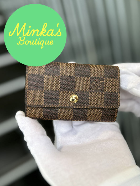 Louis Vuitton Damier Ebene 6 Key Holder