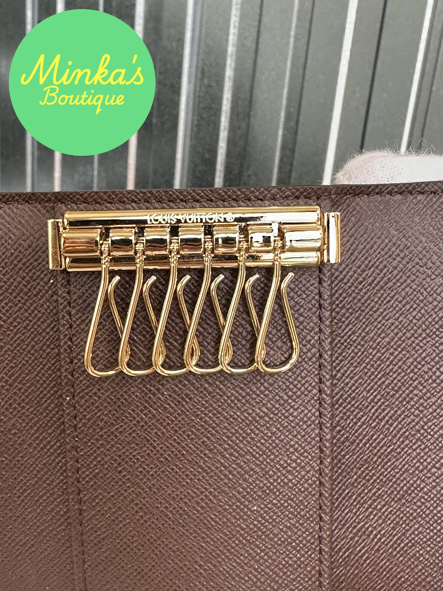 Louis Vuitton Damier Ebene 6 Key Holder