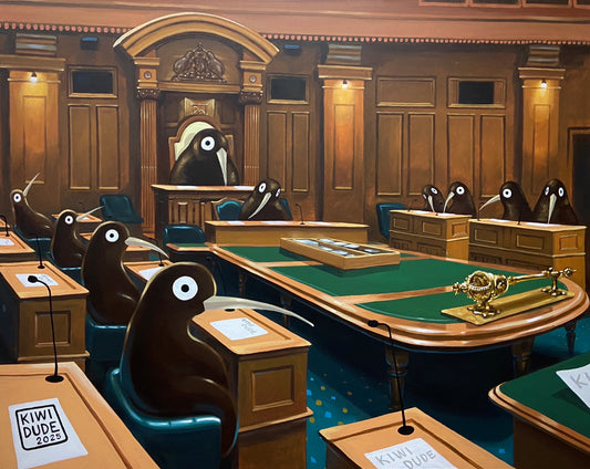 Meeting of the Kiwi Dude