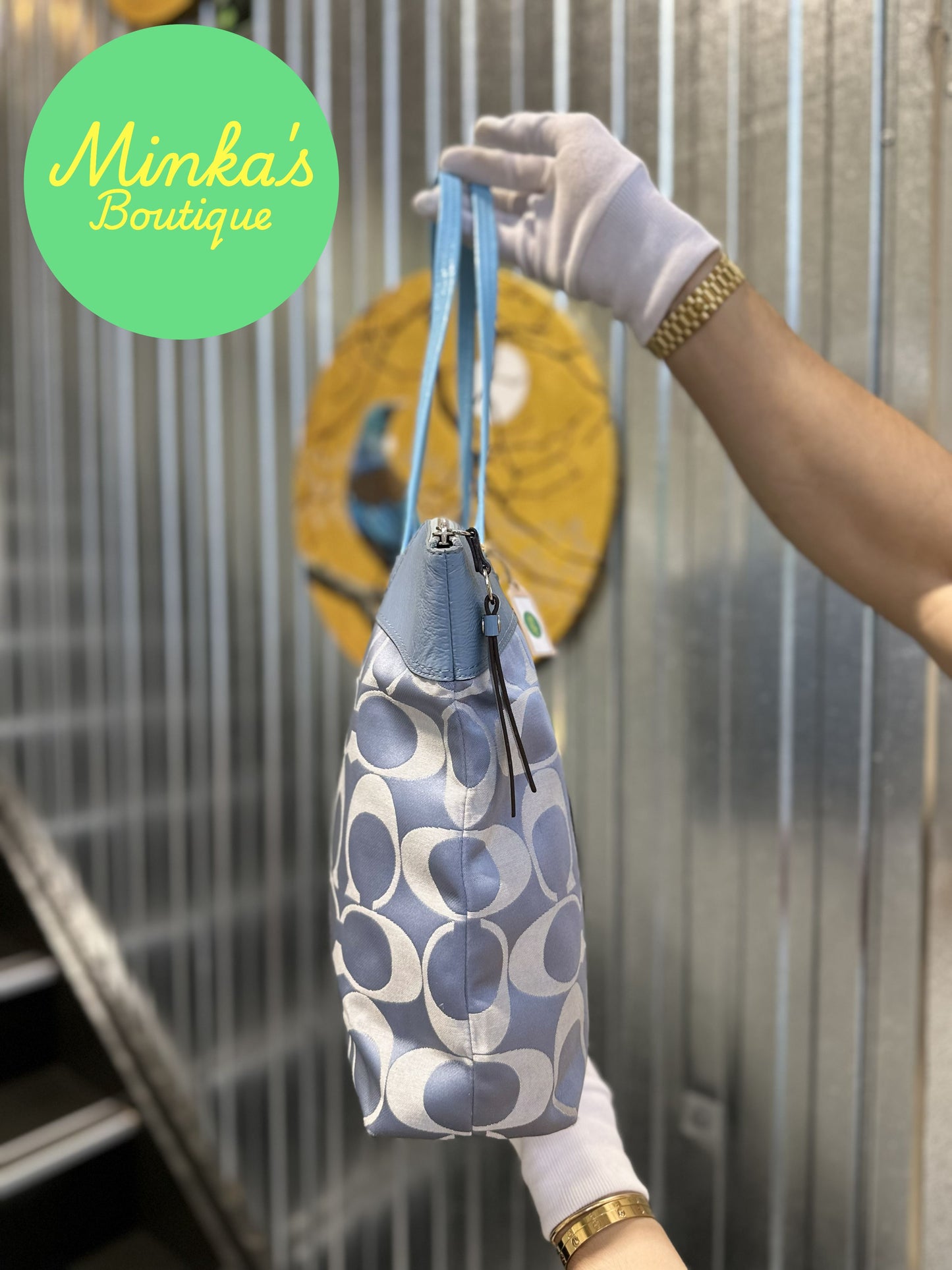 Coach Laura Signature Tote