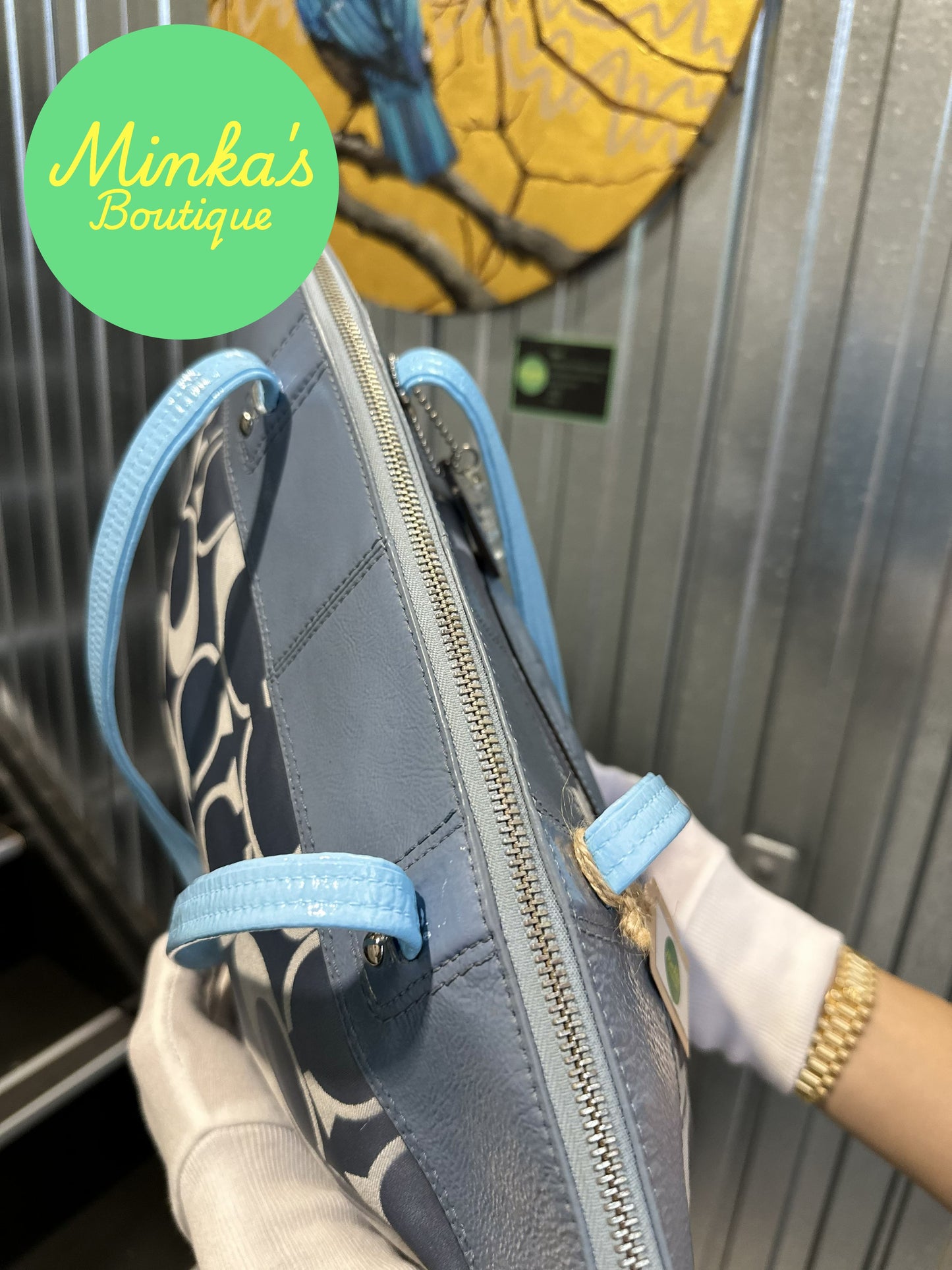 Coach Laura Signature Tote
