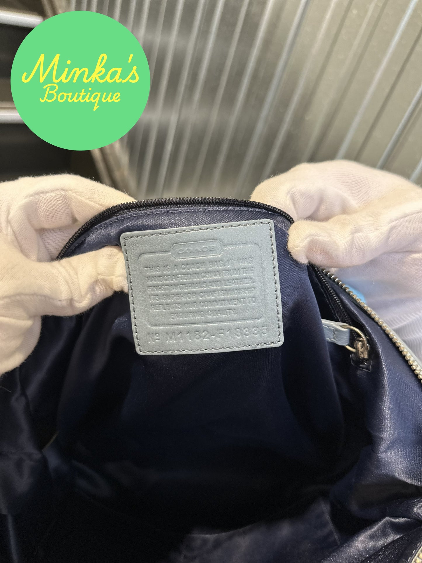 Coach Laura Signature Tote