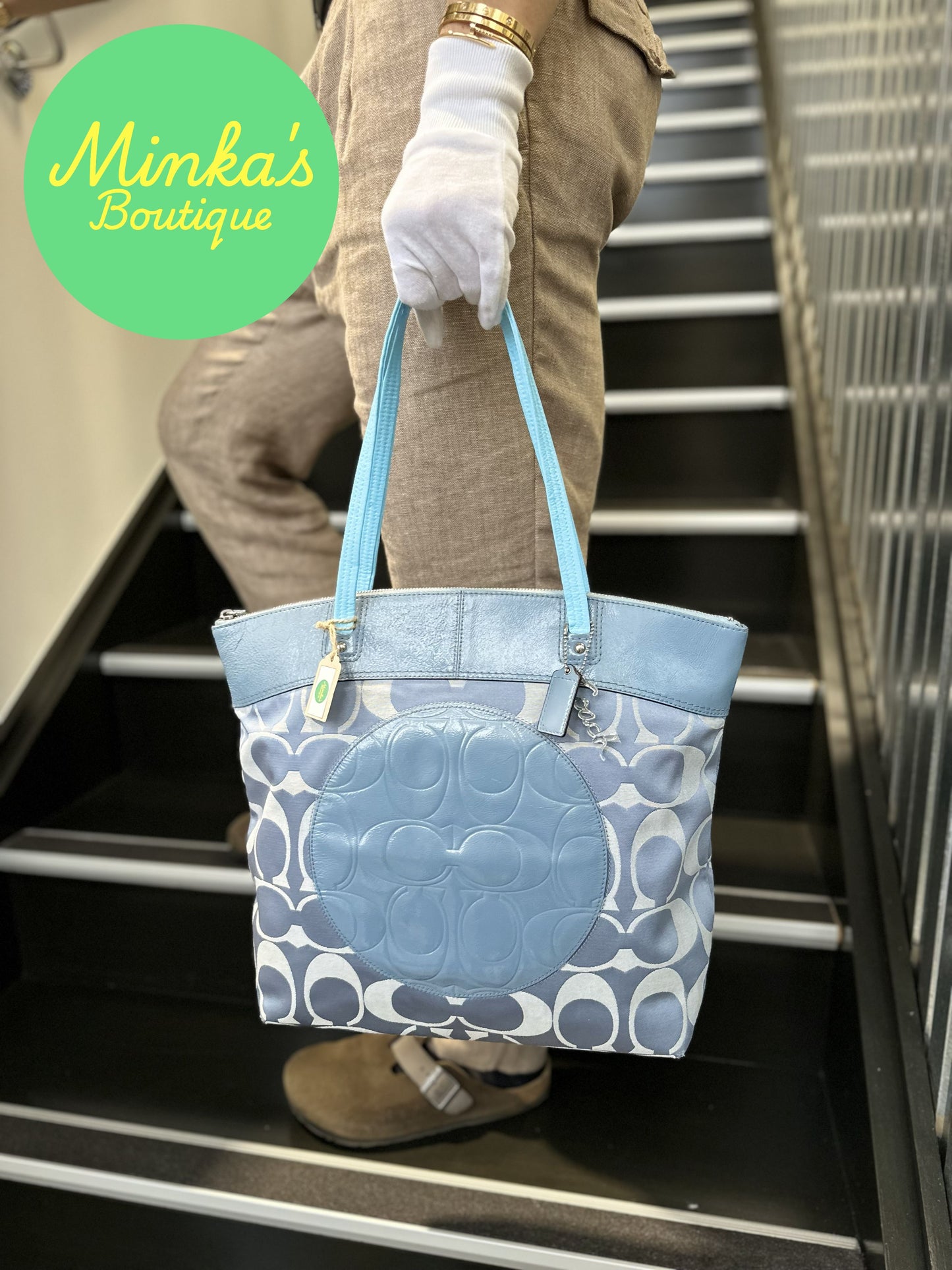 Coach Laura Signature Tote