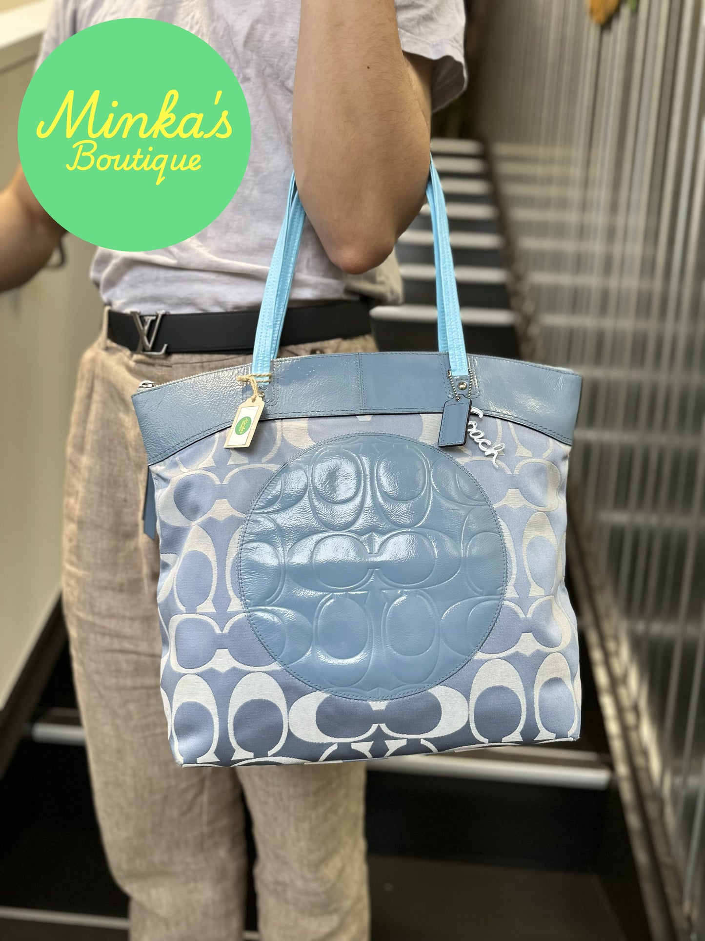 Coach Laura Signature Tote
