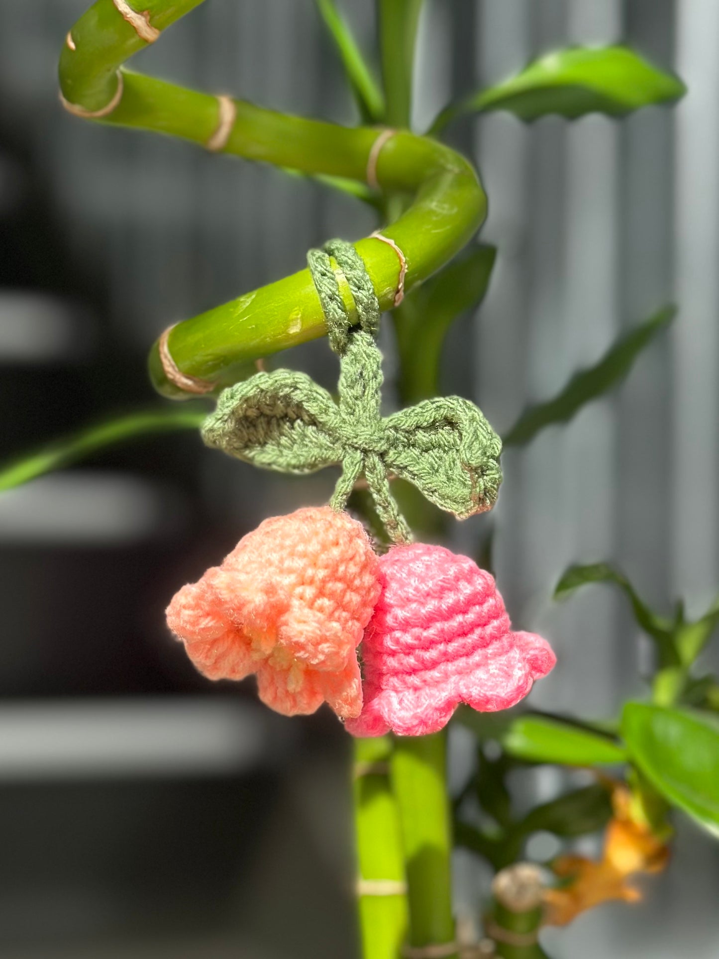 Bell Flower Bag Charm - Various colours