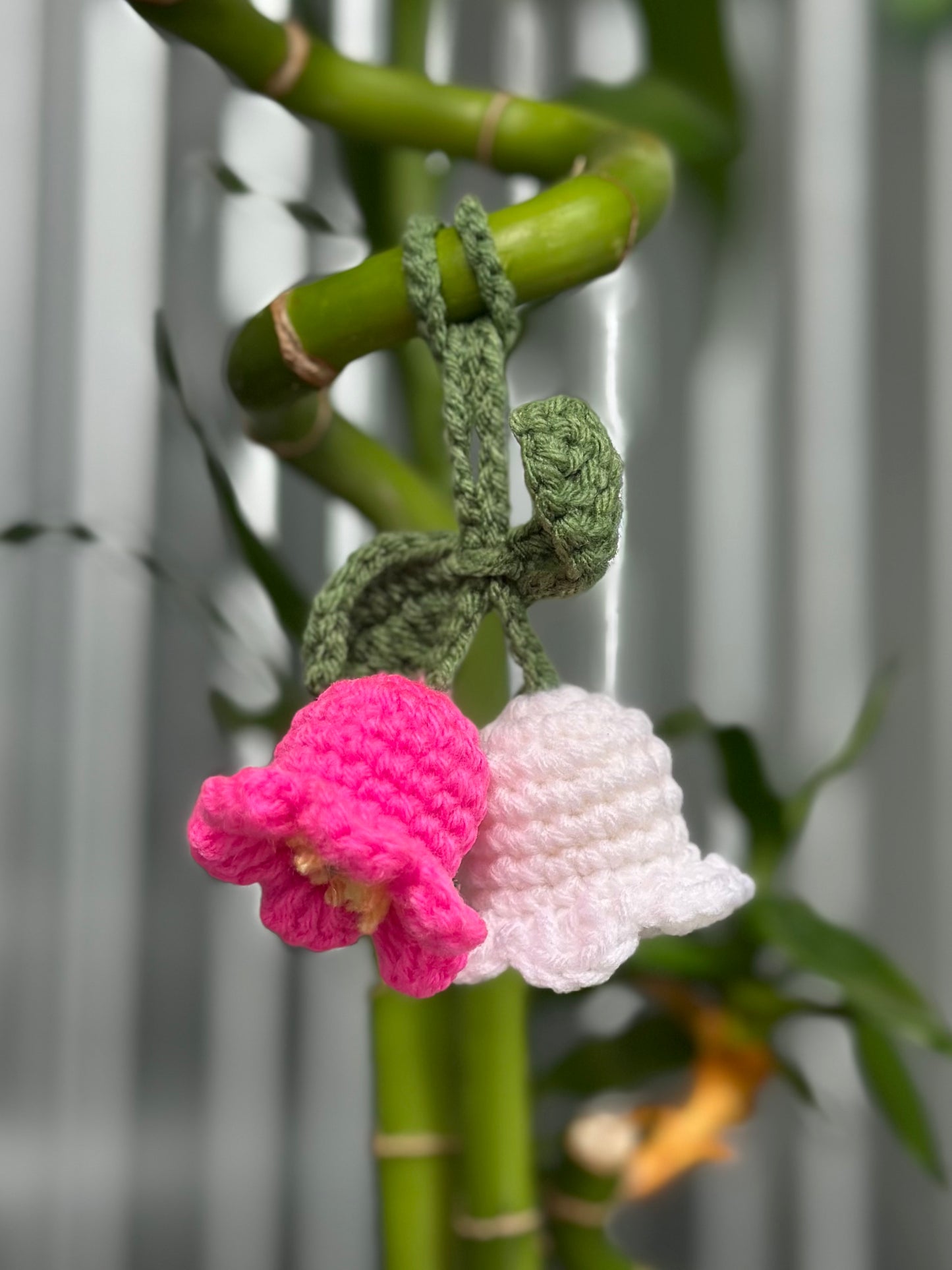 Bell Flower Bag Charm - Various colours