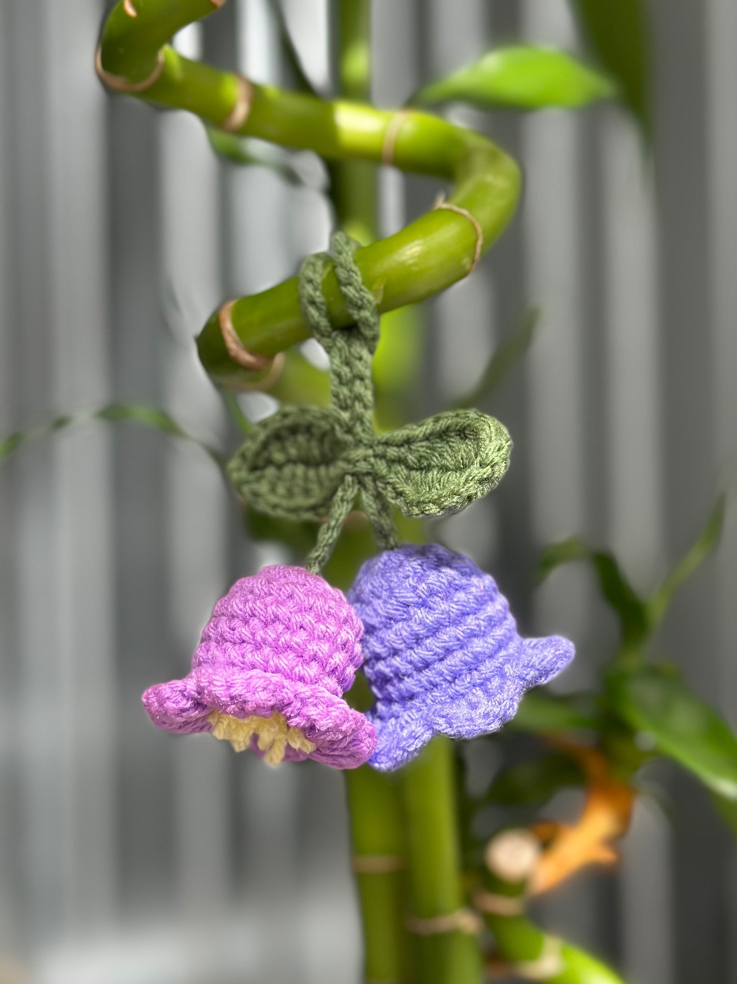 Bell Flower Bag Charm - Various colours
