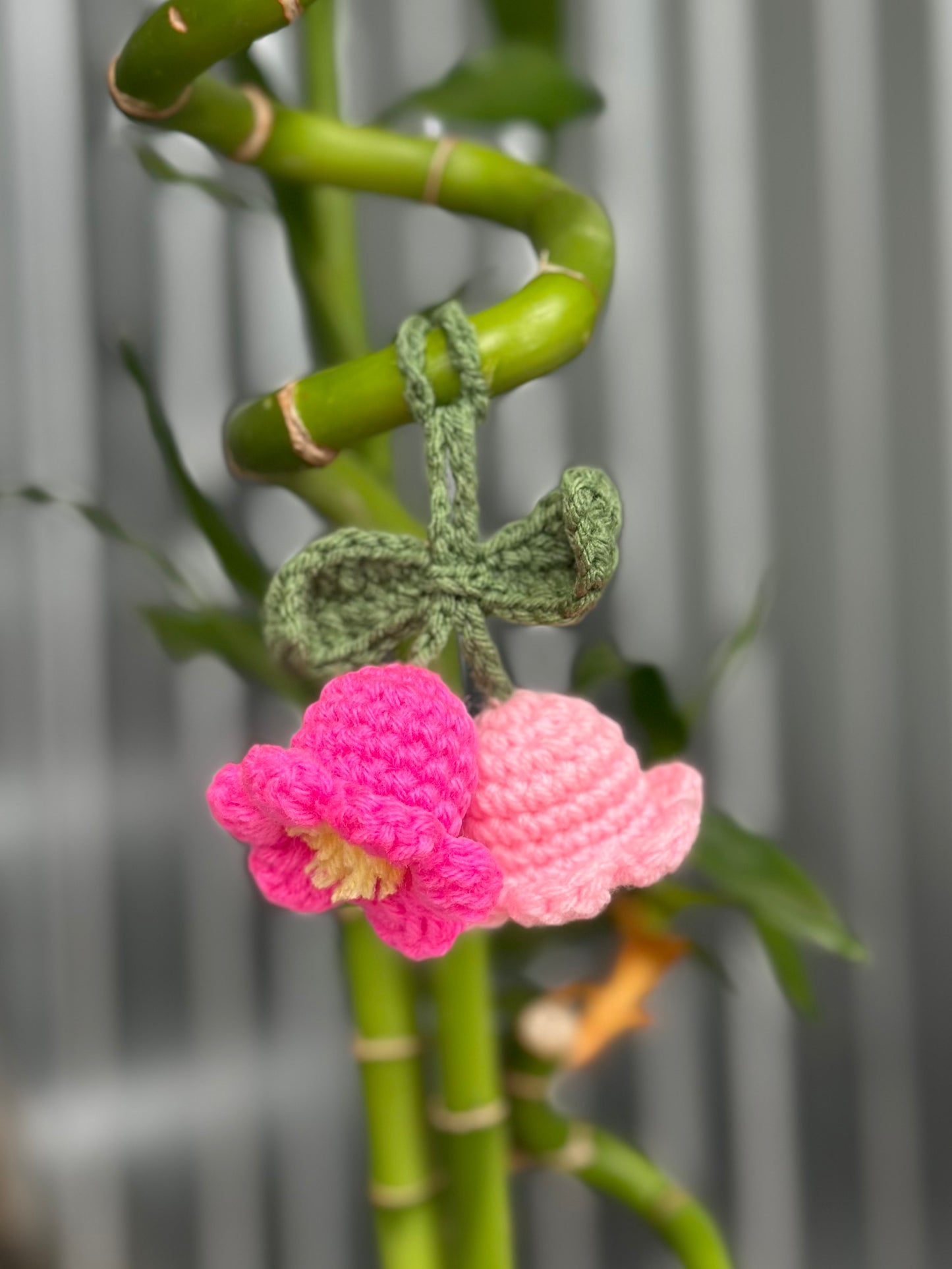 Bell Flower Bag Charm - Various colours