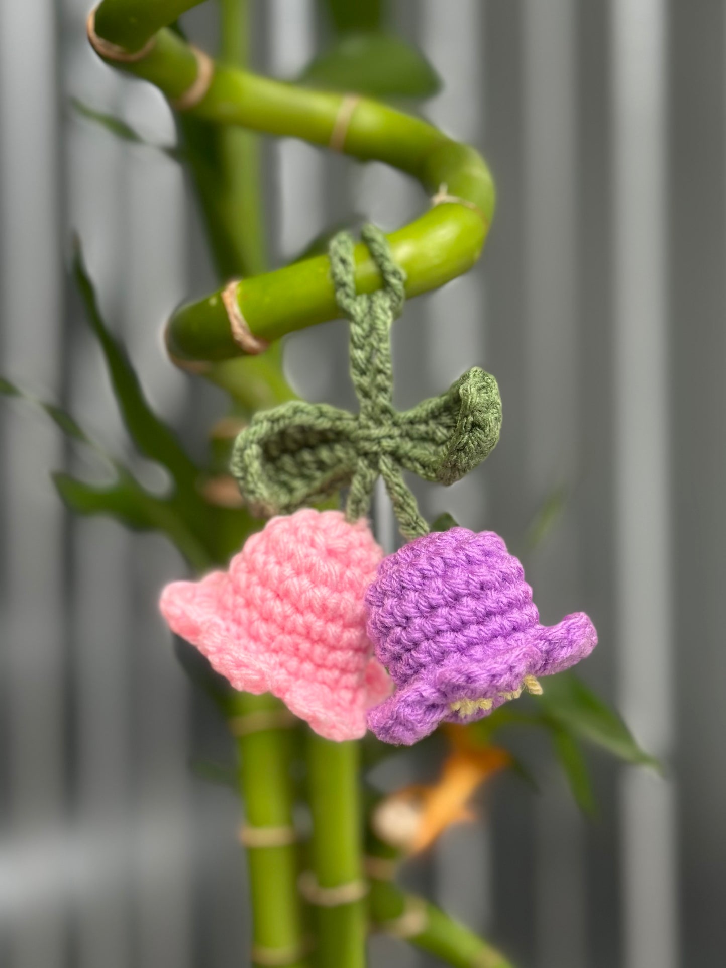 Bell Flower Bag Charm - Various colours