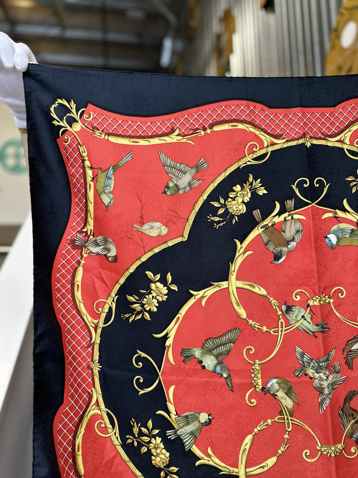 Hermès La Clé des Champs 90cm Silk Scarf