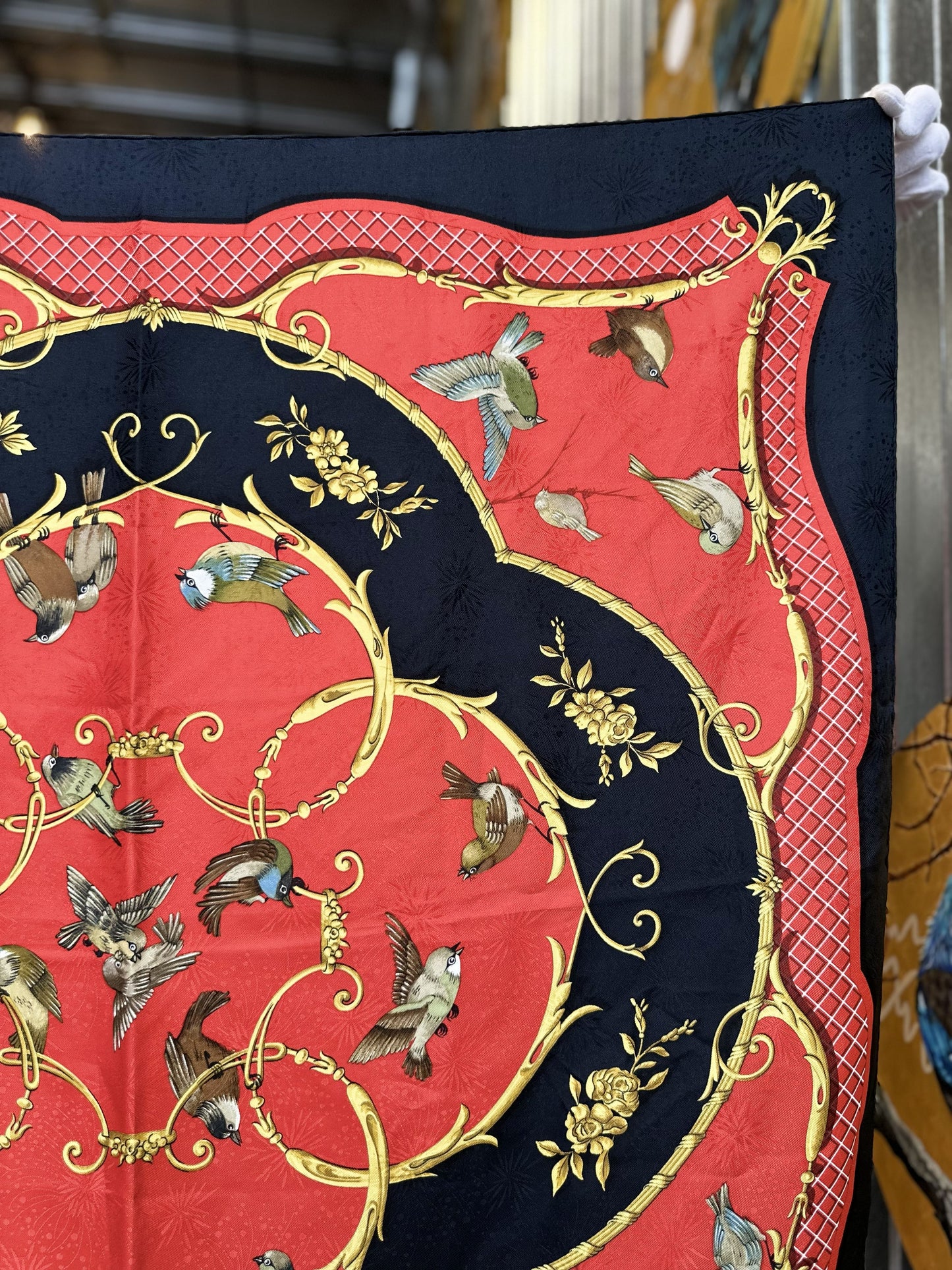 Hermès La Clé des Champs 90cm Silk Scarf