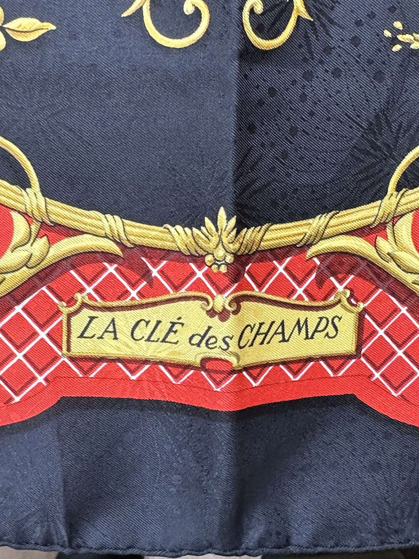 Hermès La Clé des Champs 90cm Silk Scarf