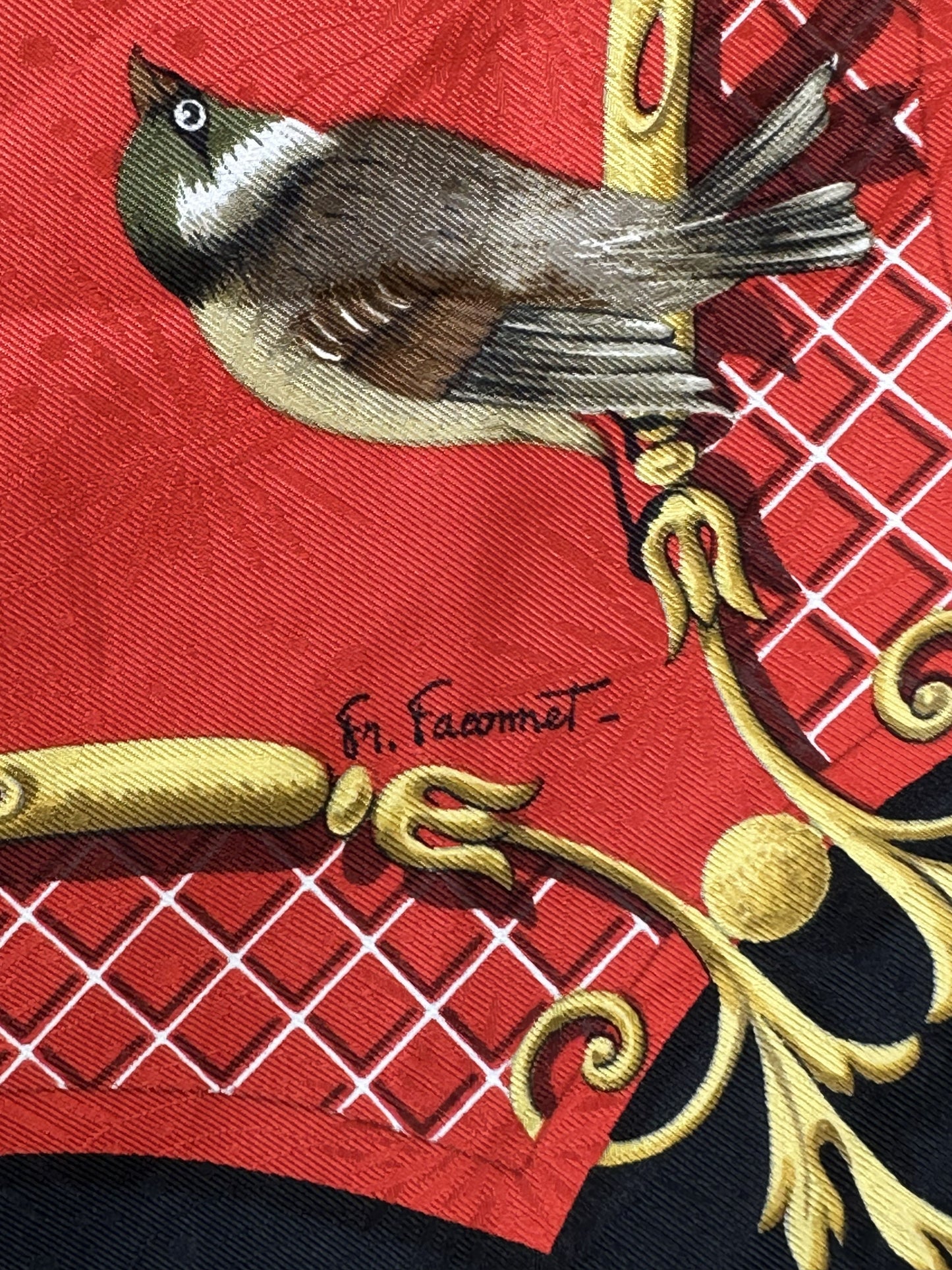 Hermès La Clé des Champs 90cm Silk Scarf