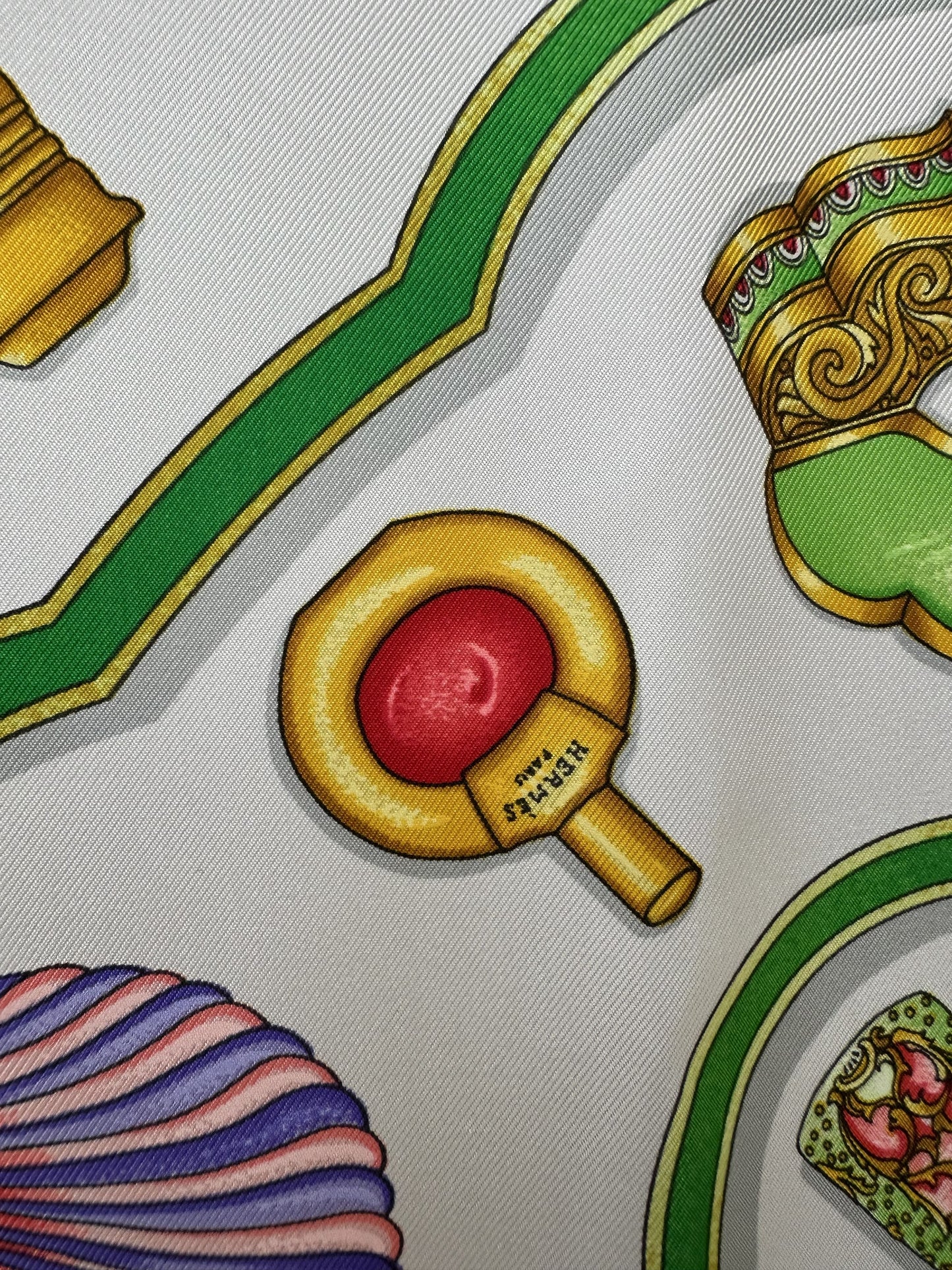 Hermès Qu'importe Le Flacon 90cm Silk Scarf