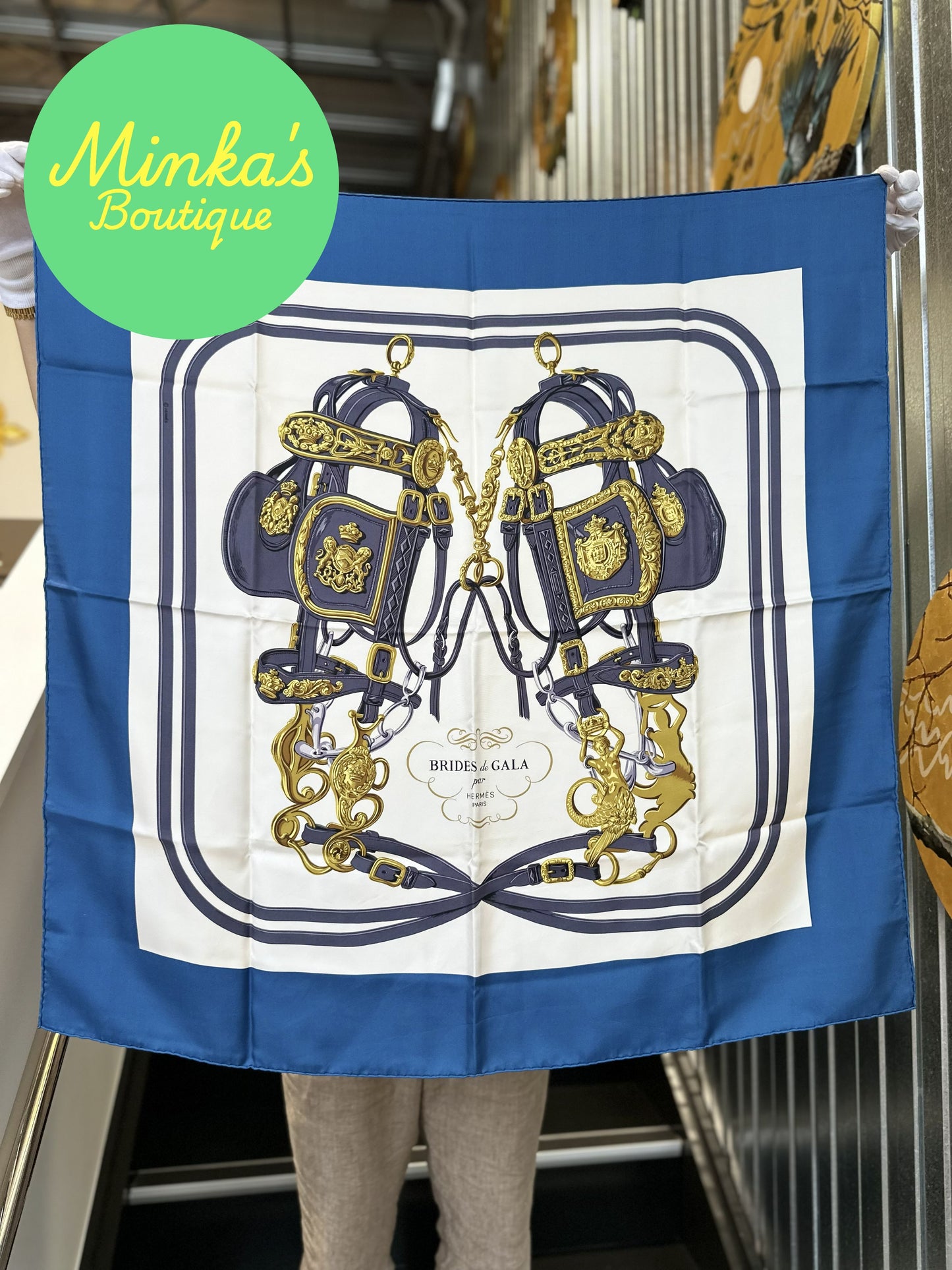Hermès Brides de Gala 90cm Silk Scarf