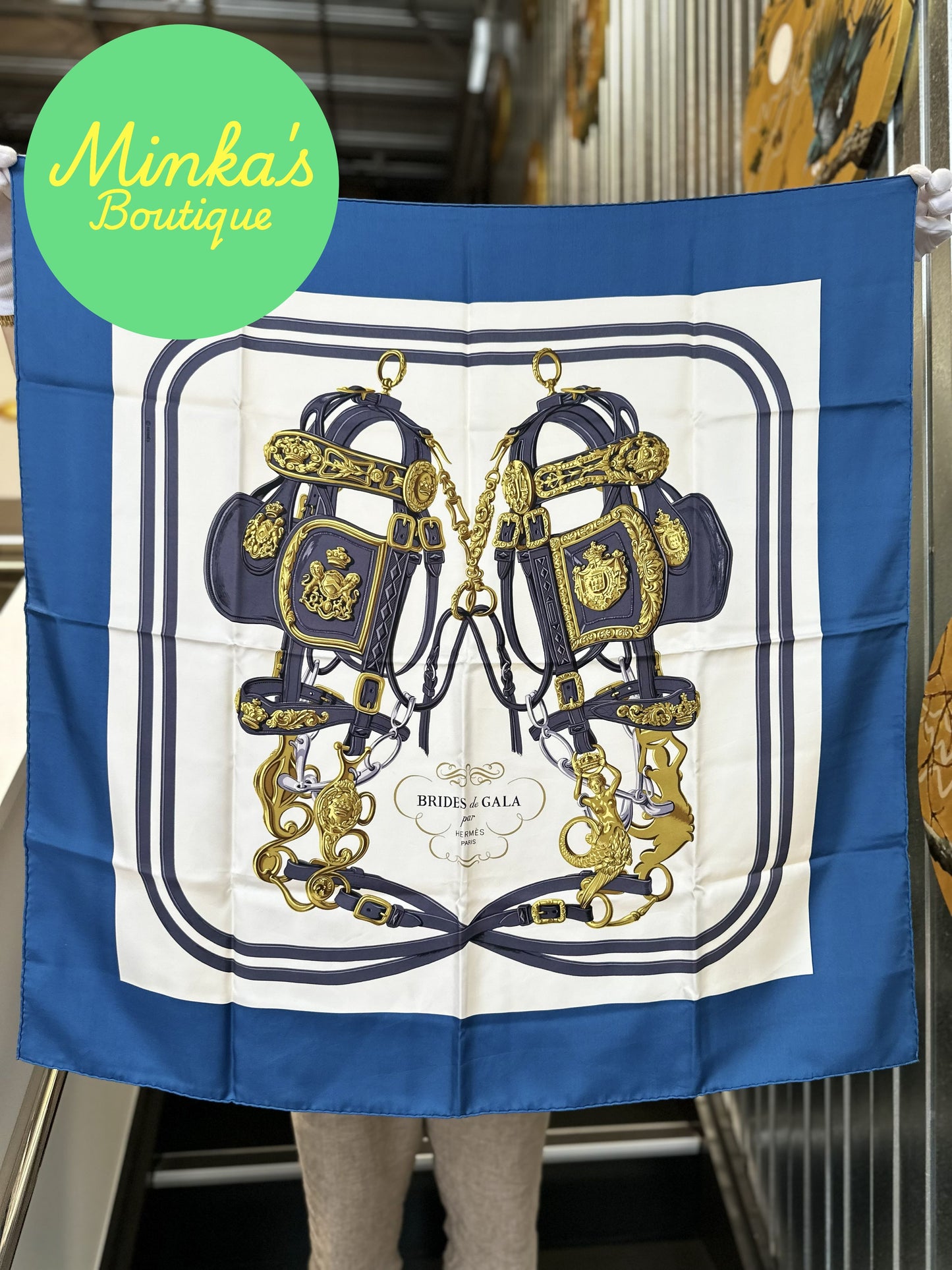 Hermès Brides de Gala 90cm Silk Scarf
