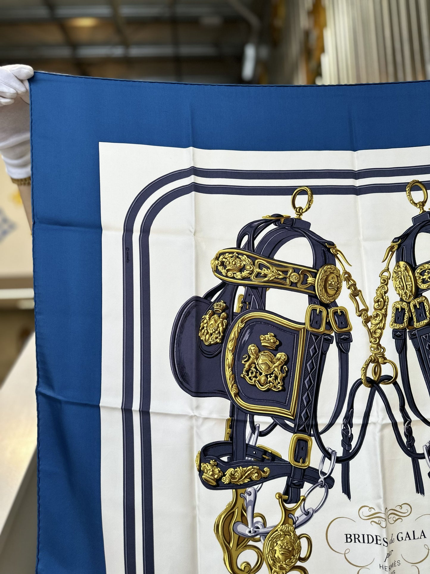 Hermès Brides de Gala 90cm Silk Scarf