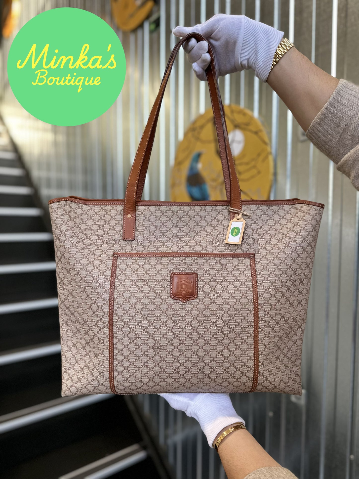 Céline Macadam Tote