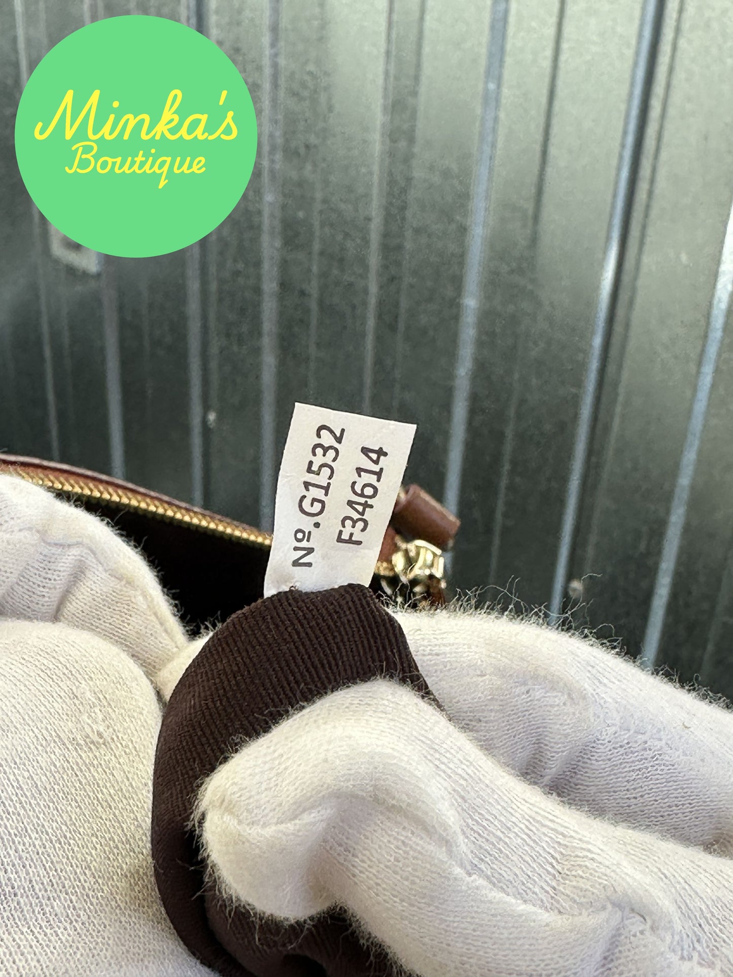 Coach Signature Pleated Tote