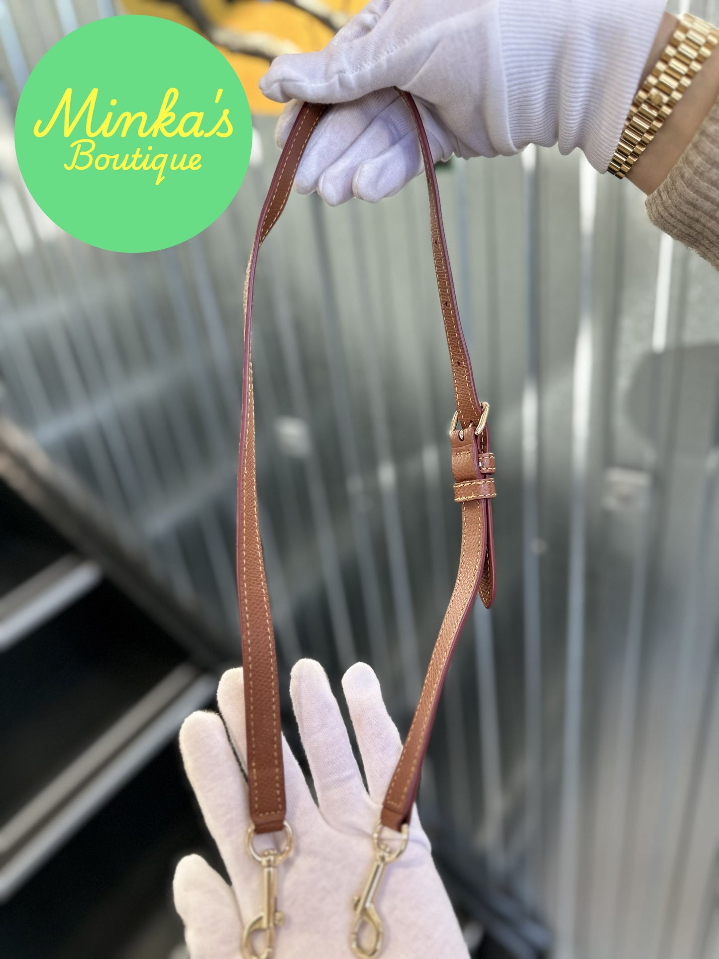 Coach Signature Pleated Tote