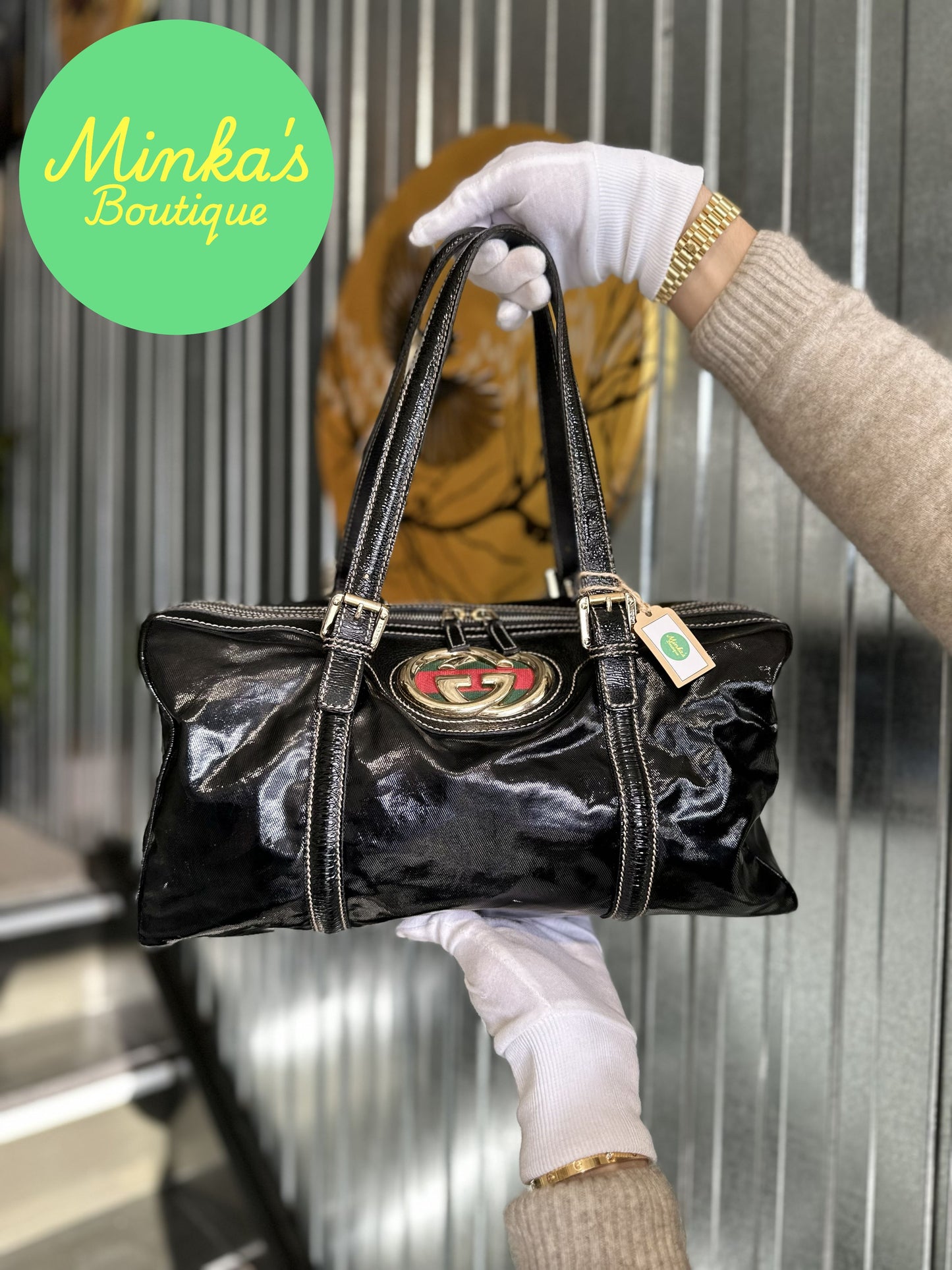 Gucci Brit Boston