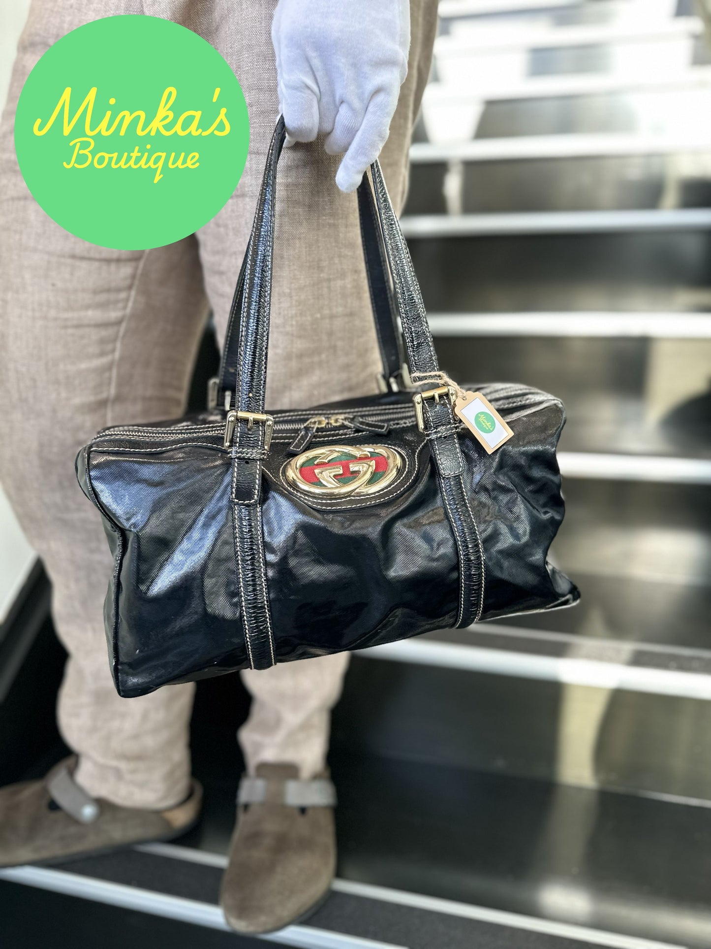 Gucci Brit Boston