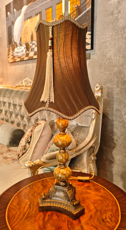 Vintage Candlestick Lamp
