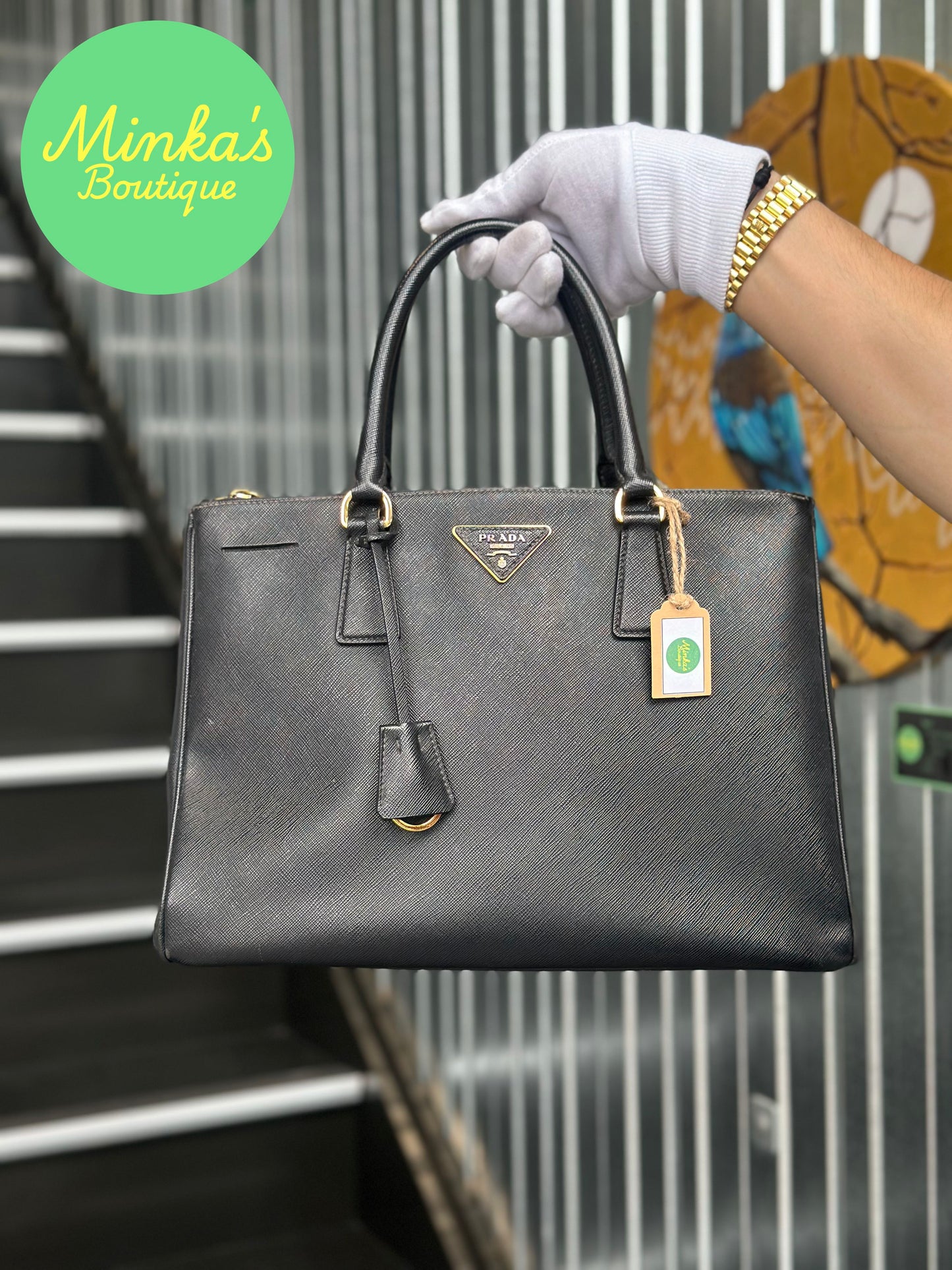 Prada Saffiano Galleria Tote