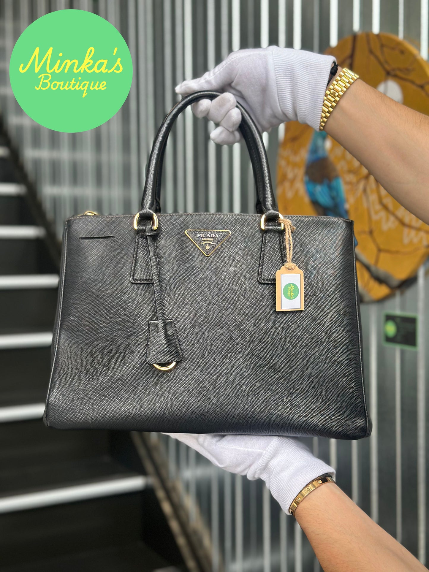 Prada Saffiano Galleria Tote