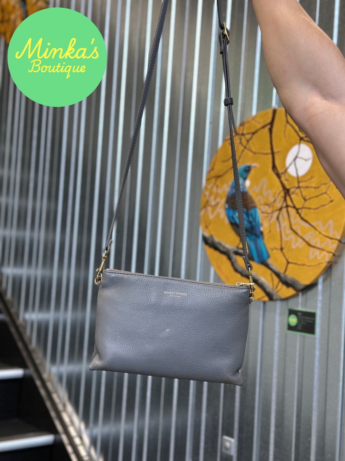 Deadly Ponies Mr Siamese – Charcoal