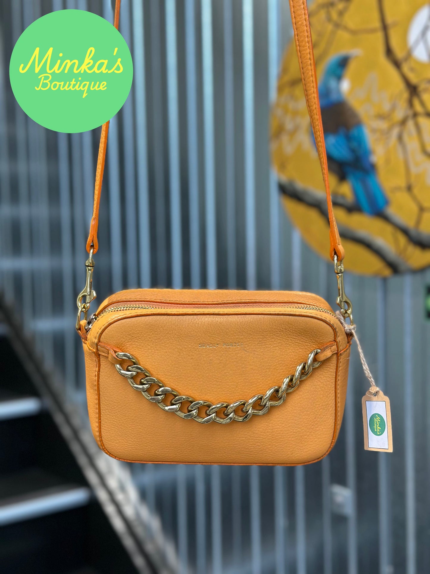 Deadly Ponies Mr Cub Chain – Tangerine