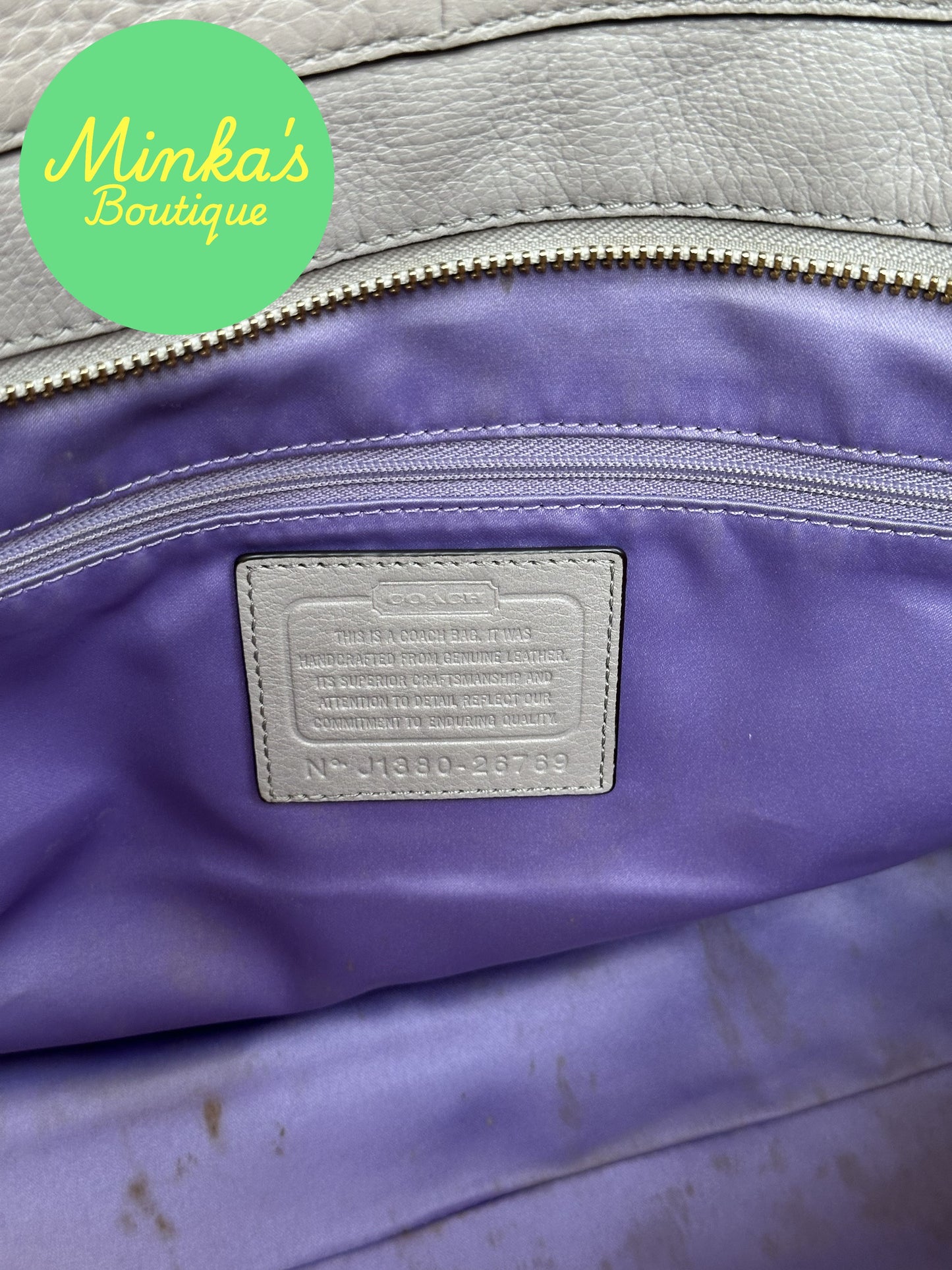 Coach Madison East/West Tote