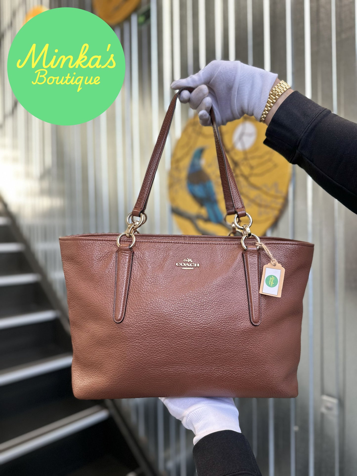 Coach Madison East/West Tote
