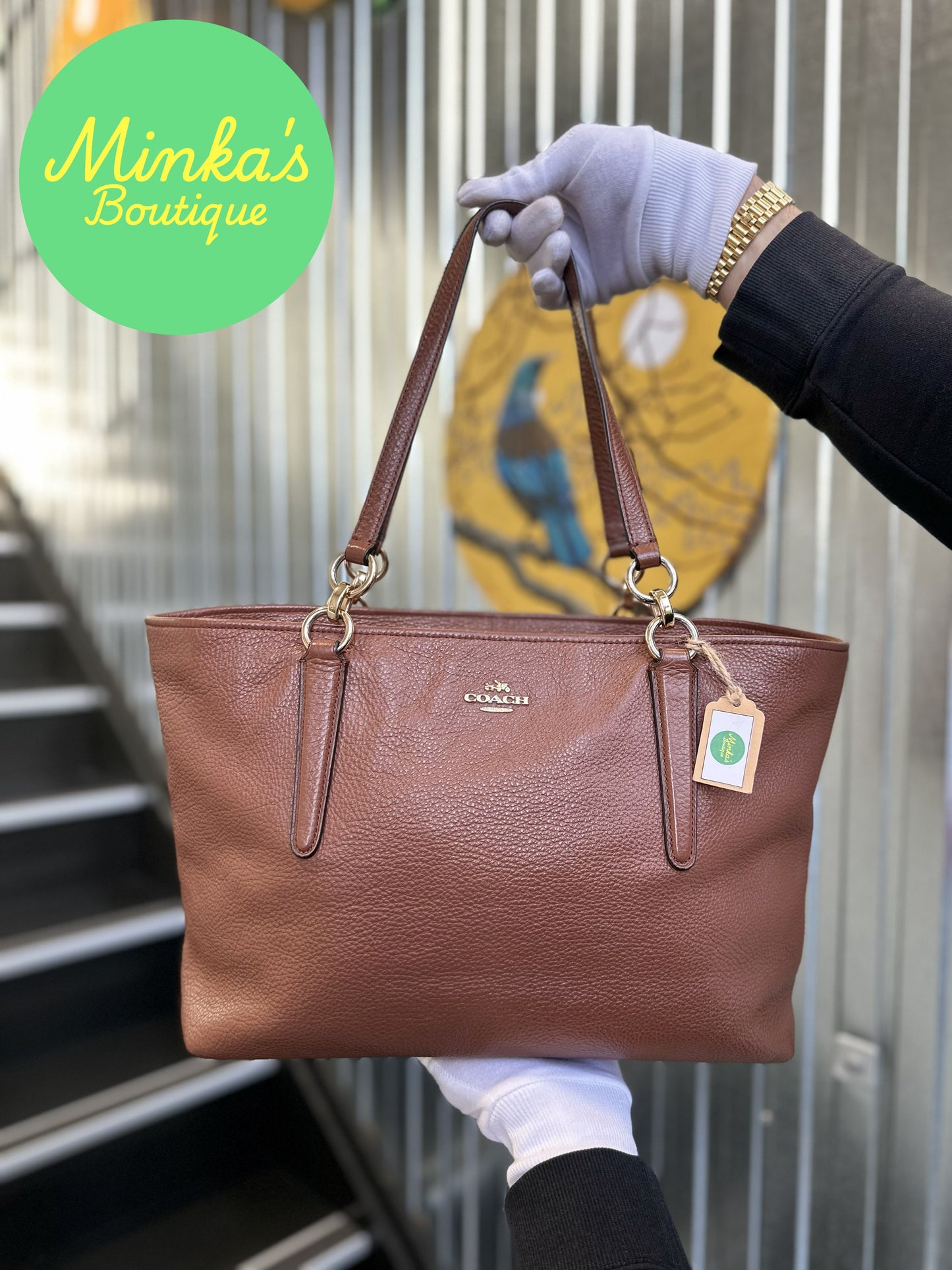 Coach Madison East/West Tote