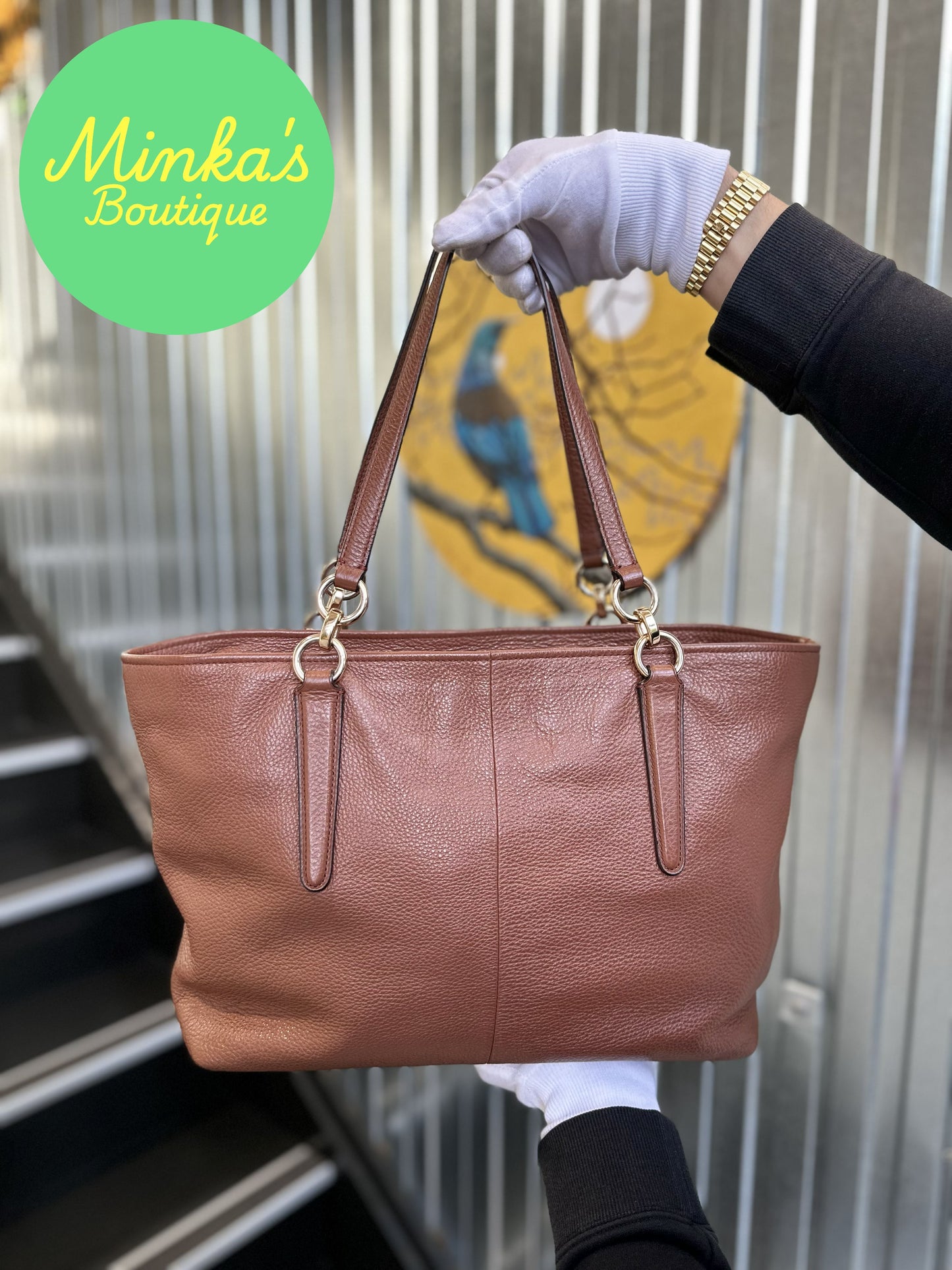 Coach Madison East/West Tote