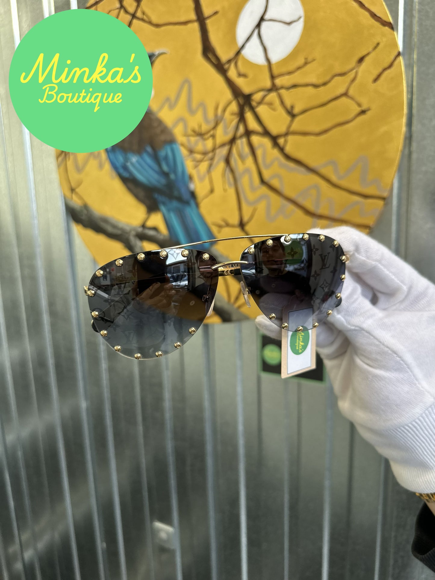Louis Vuitton The Party Aviator Gradient Sunglasses