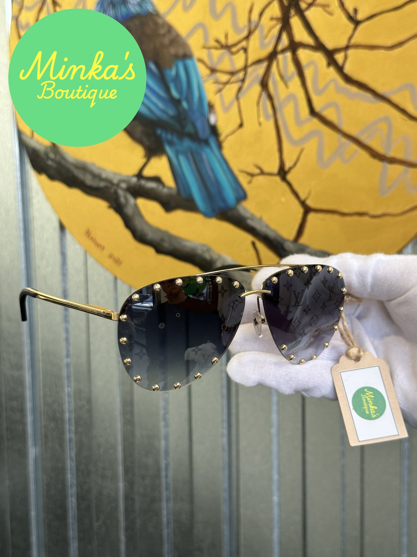Louis Vuitton The Party Aviator Gradient Sunglasses