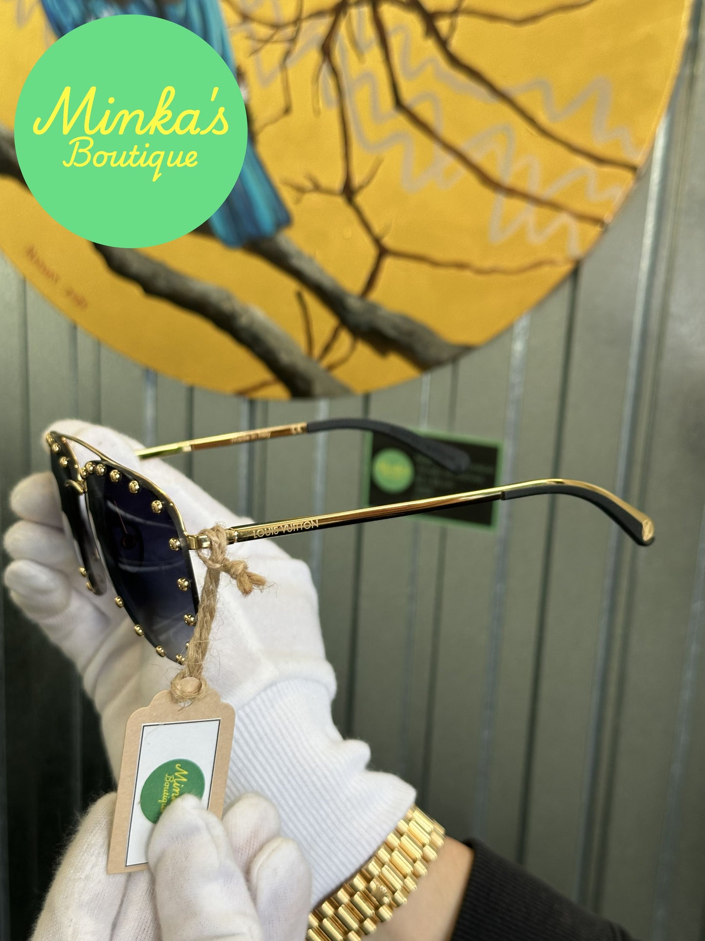 Louis Vuitton The Party Aviator Gradient Sunglasses